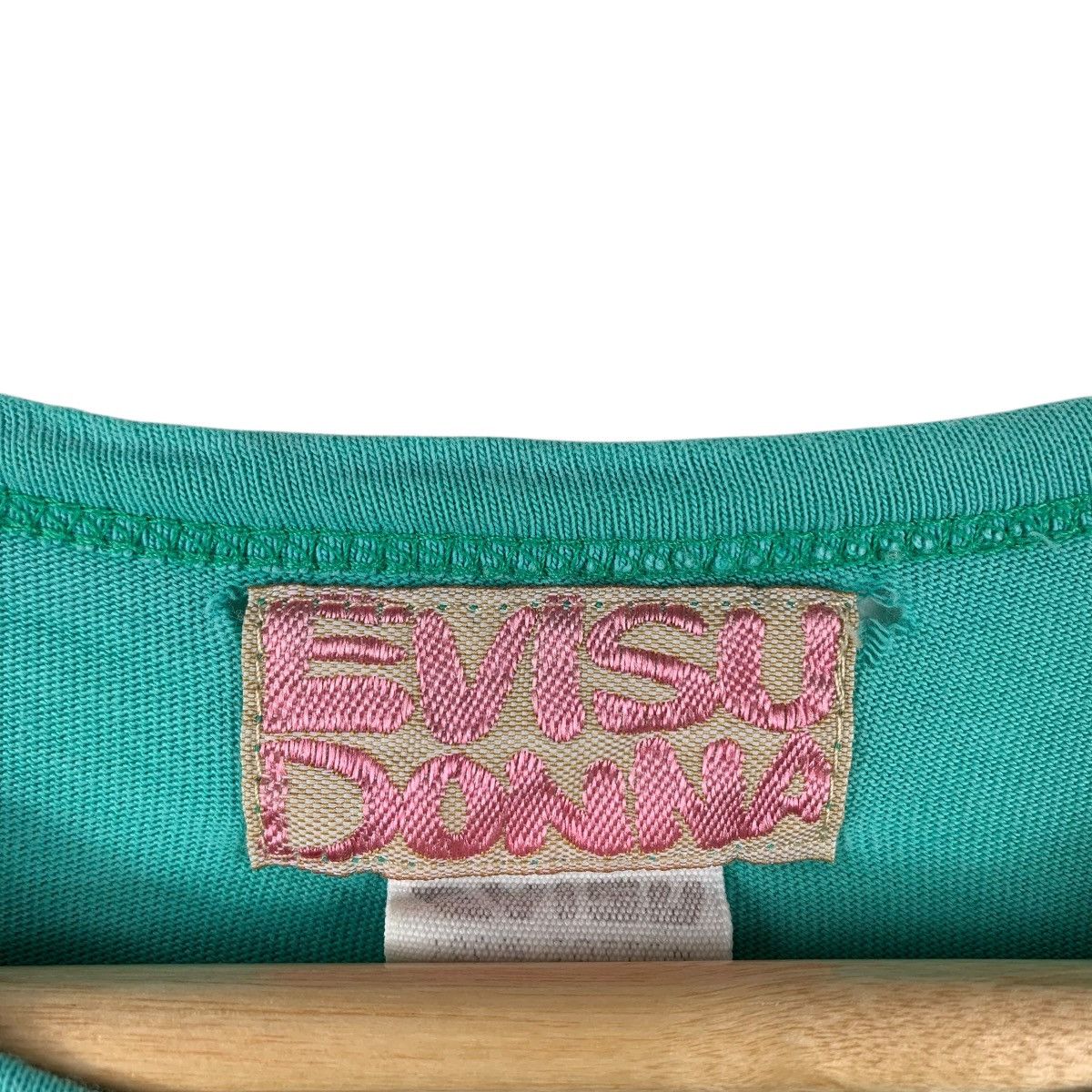 Evisu Vintage Evisu Donna Multi-Pocket Teal Tee Size US XS / EU 42 / 0 - 3 Thumbnail