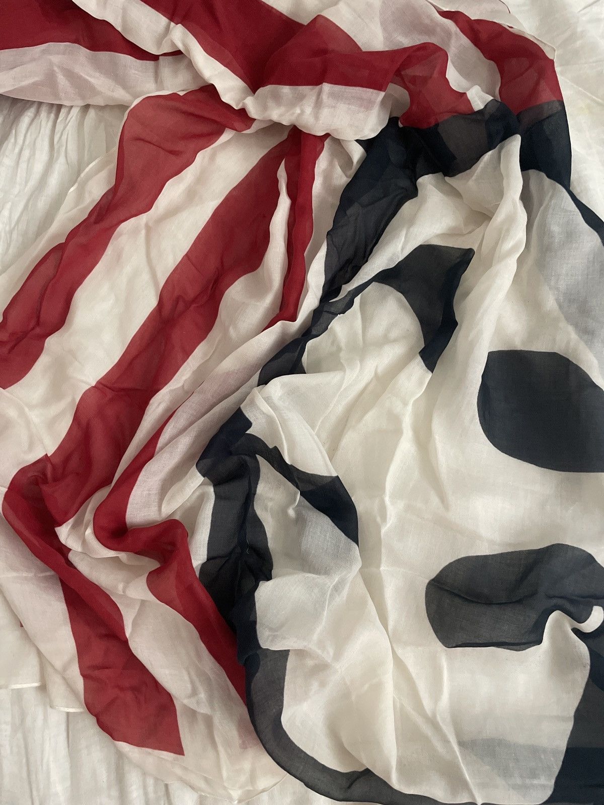Rick Owens Rick Owens x TVHKB Bat Titty Flag Scarf 1/4 Size ONE SIZE - 9 Thumbnail