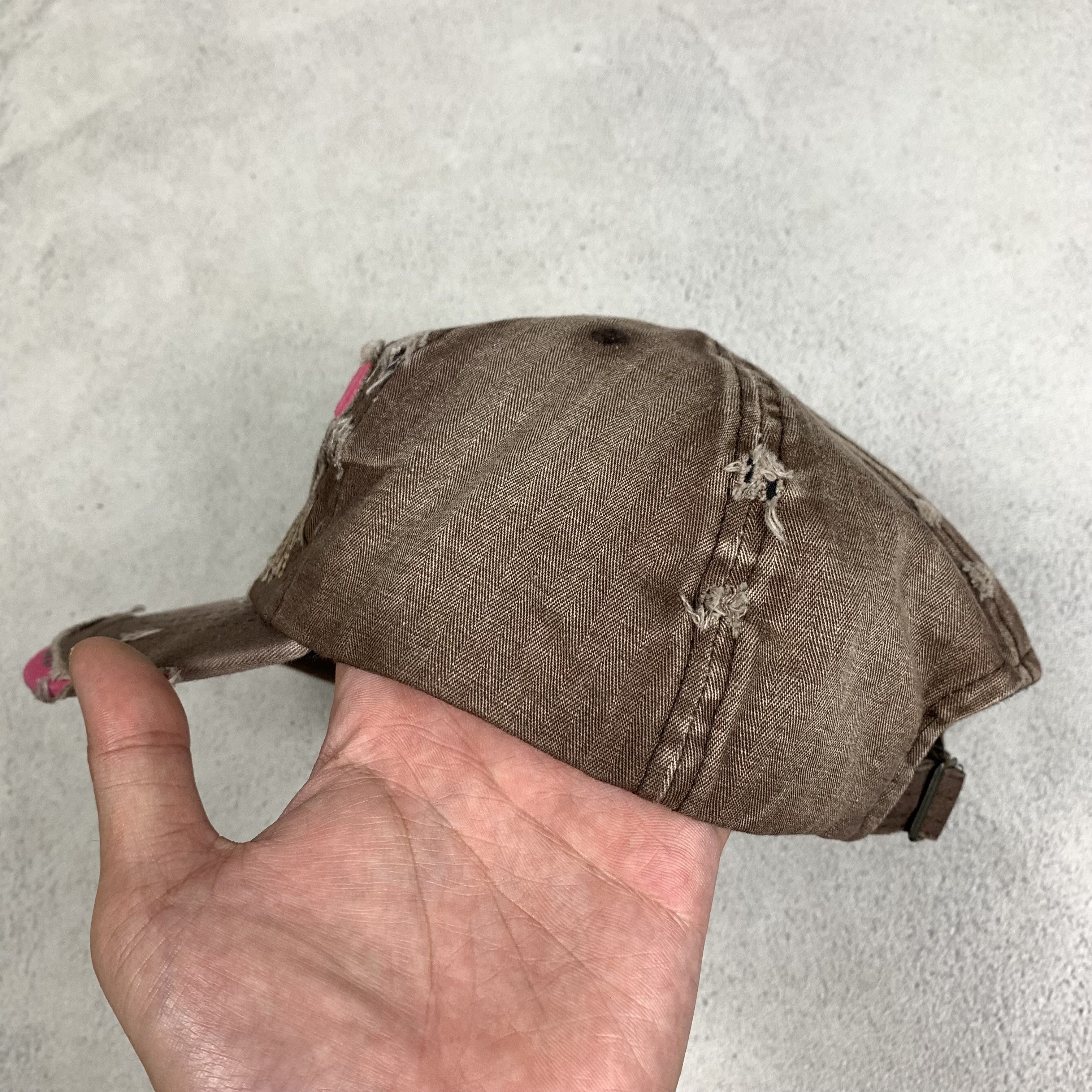 Vintage Distressed Hat Cap Japanese Brand Y2K California Size ONE SIZE - 5 Thumbnail