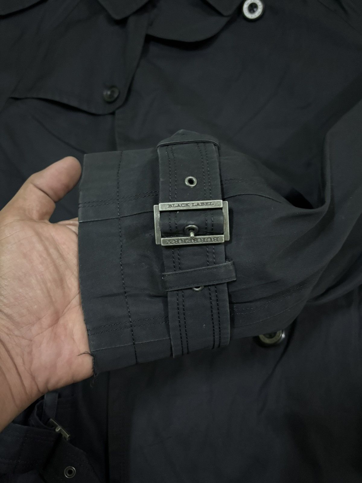 Burberry Burberry Black Label Trench Coat Jacket Size US L / EU 52-54 / 3 - 16 Thumbnail