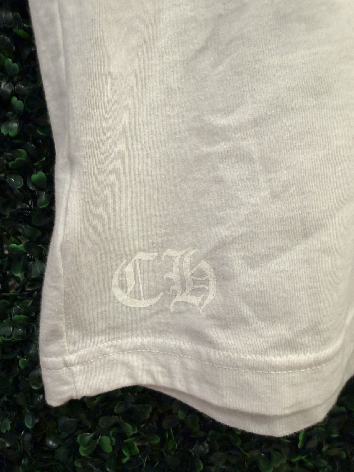Chrome Hearts Chrome Hearts Neck Letter Pocket Tee ‘White Pink’ Size US L / EU 52-54 / 3 - 8 Thumbnail