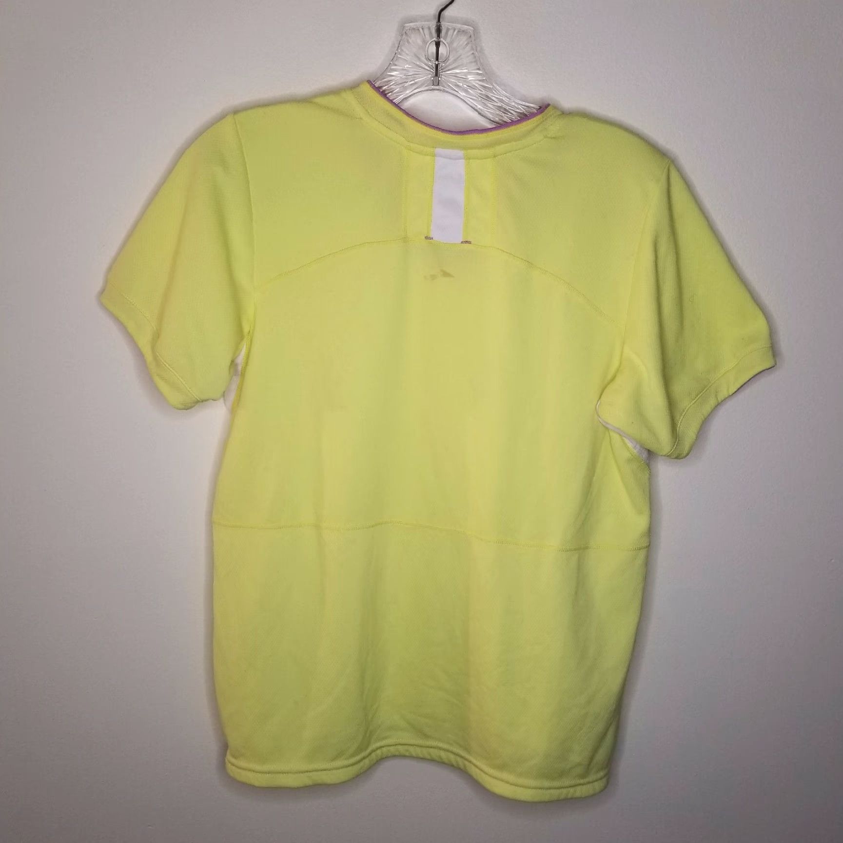 Brooks BROOKS Women's Yellow Activewear T-Shirt Short Sleeve Size M Size M / US 6-8 / IT 42-44 - 4 Thumbnail