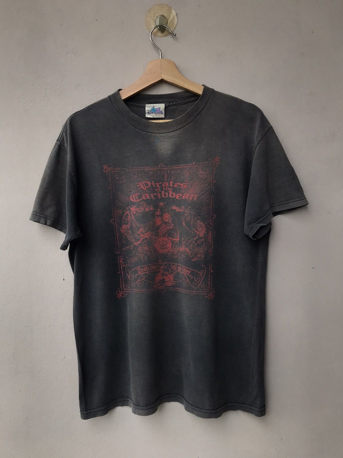 Vintage Distressed Disneyland Pirates of Carribean Movie Tee