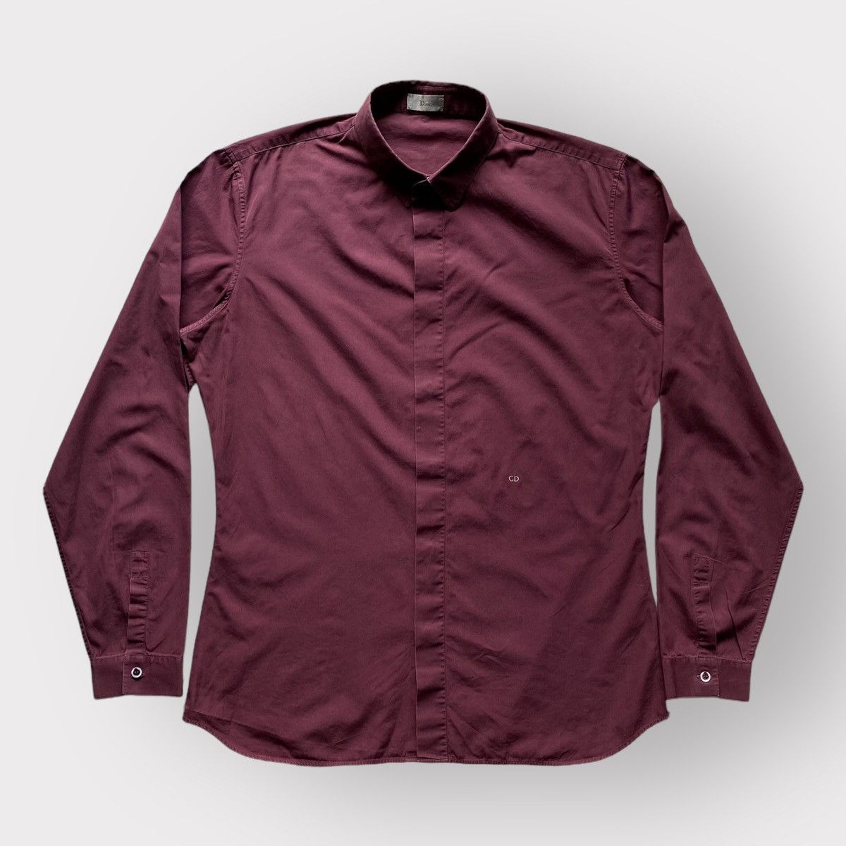 Dior Dior Homme CD Log Embroidered Shirt Size US M / EU 48-50 / 2 - 3 Thumbnail