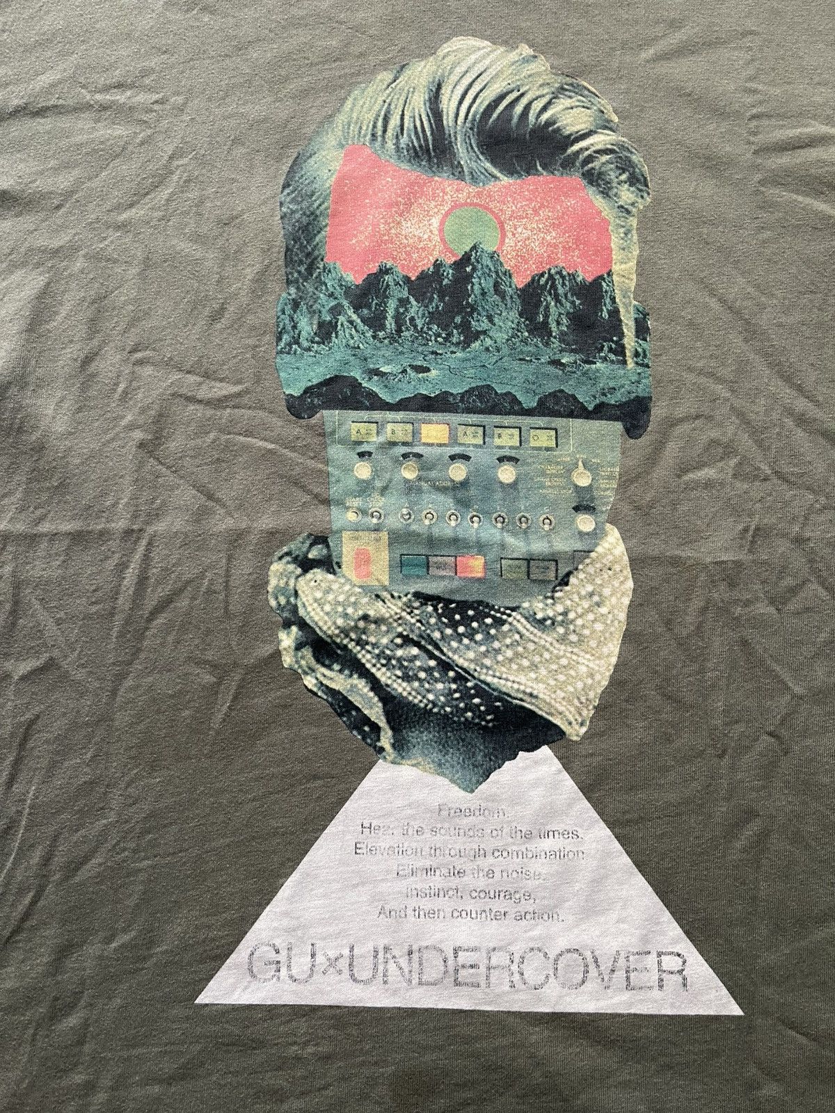 Undercover UNDERCOVER FREEDOM X GU BAPE HYSTERIC ORIGINALFAKE VERY RARE Size US XL / EU 56 / 4 - 2 Thumbnail