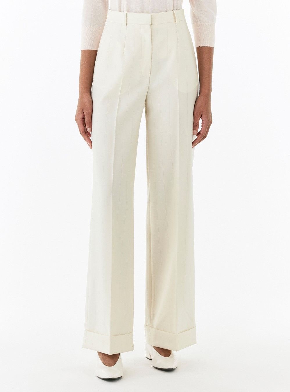 Loro Piana o1srvl11e0824 Bibal Trouser in Off White Size 27" / US 4 / IT 40 - 8 Thumbnail