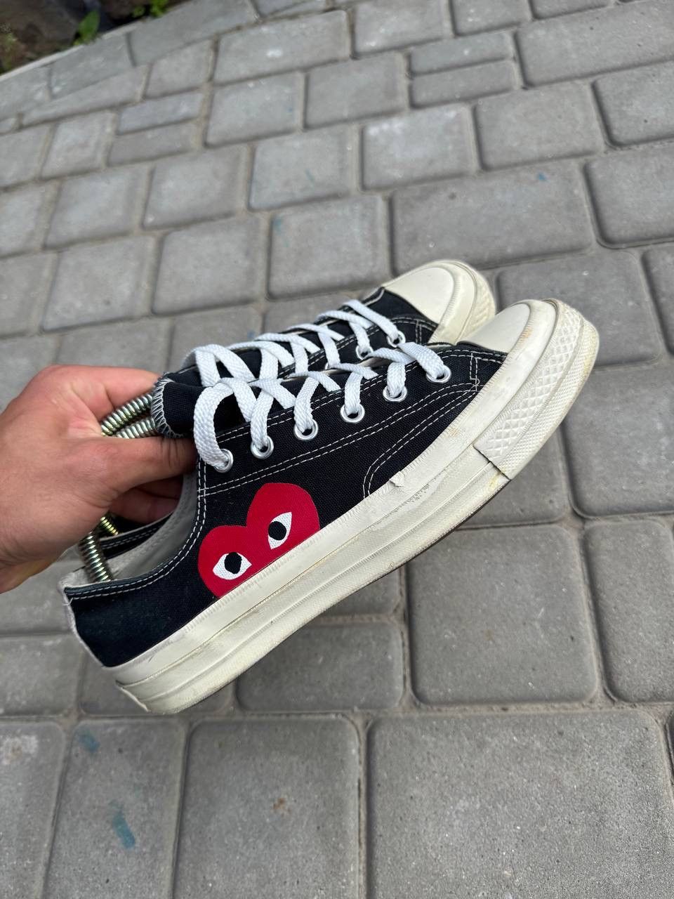 Comme des Garcons Converse Comme Des Garcons Chuck Taylor Low Trainers 7 Size US 7 / EU 40 - 10 Thumbnail