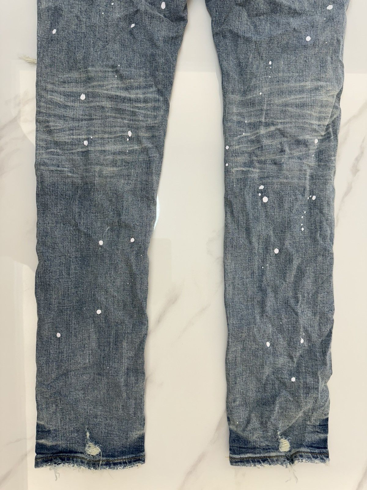 Purple P001 Light Indigo Paint Size US 31 - 7 Thumbnail