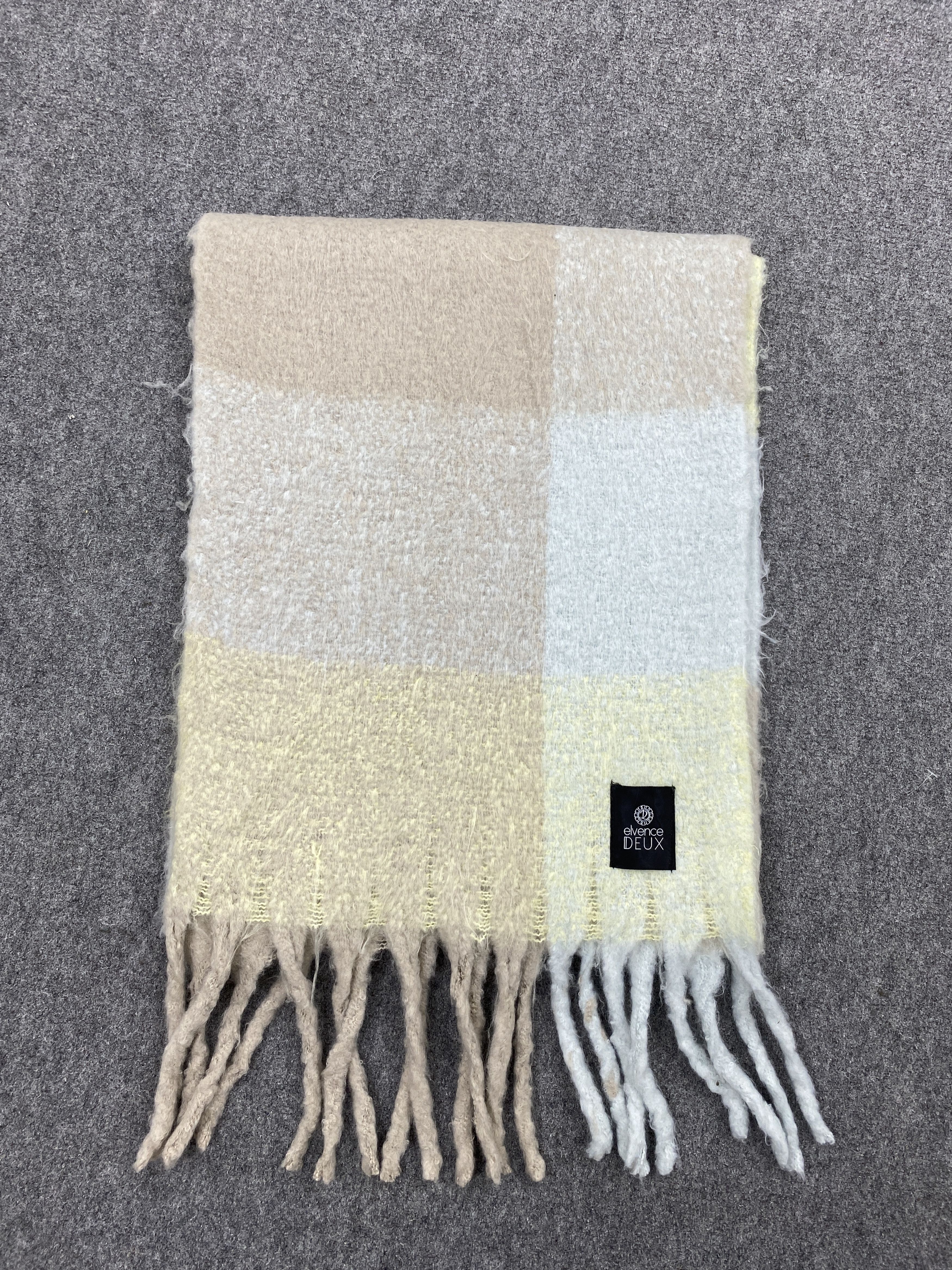 Vintage Elvence Deux Mohair Scarf / Muffler / Scarf - SC0020 Size ONE SIZE - 7 Thumbnail