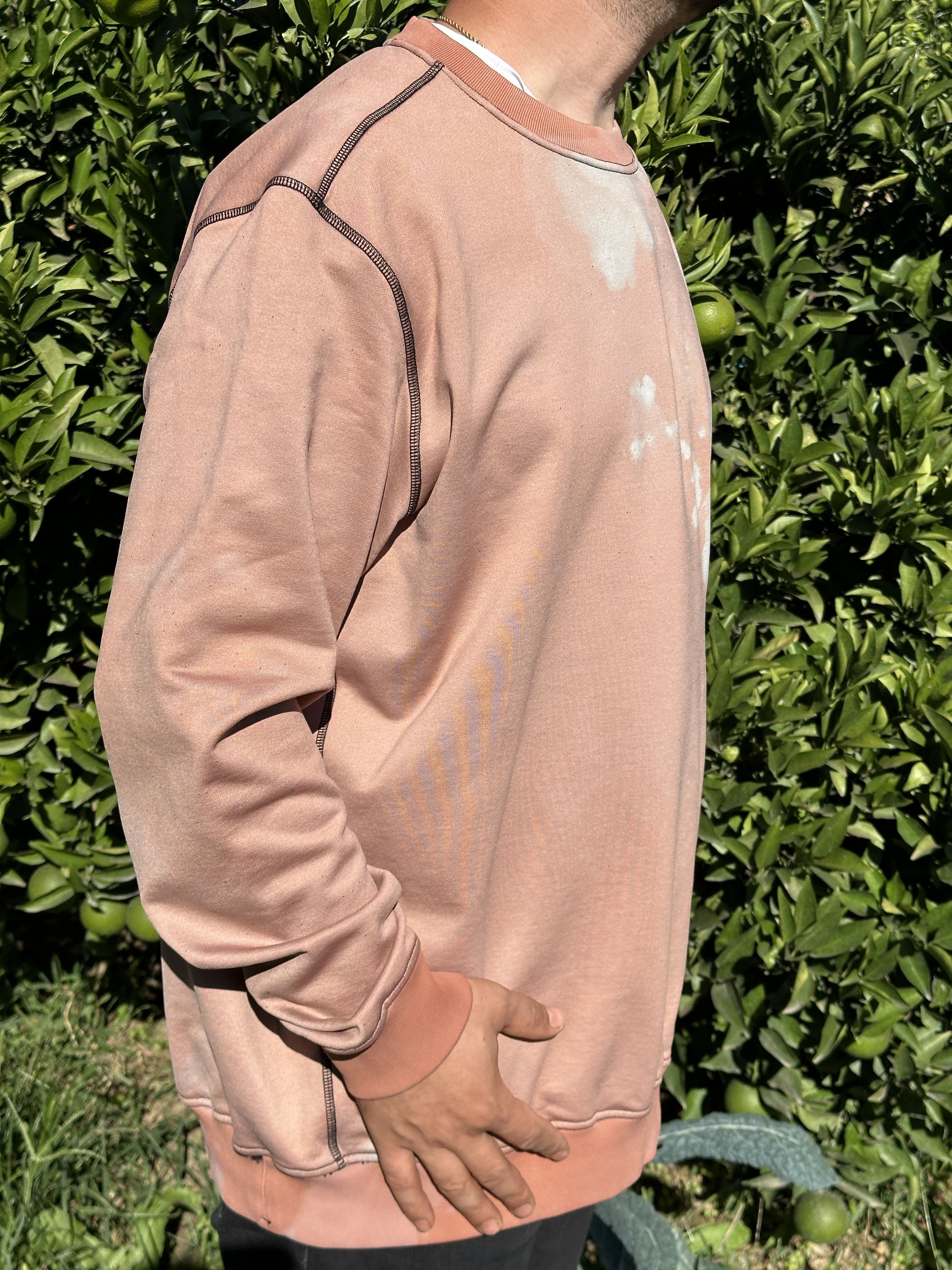 Stone Island Stone Island Bleached Off Dye Treatment Pullover Size 3XL Size US XXL / EU 58 / 5 - 4 Thumbnail
