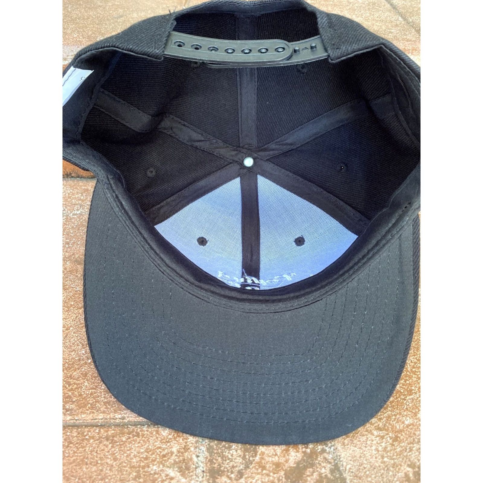 Vintage Rolling Loud Hat Snap Back Cap Black Cotton Knit Solid Adjustable Men One Size Vintage: No USA Sports Outdoor 90s Theme Size ONE SIZE - 2 Thumbnail