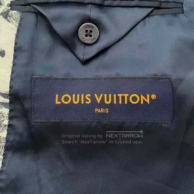 Louis Vuitton Louis Vuitton SS24 Letter Print Jacket. Size US S / EU 44-46 / 1 - 3 Thumbnail
