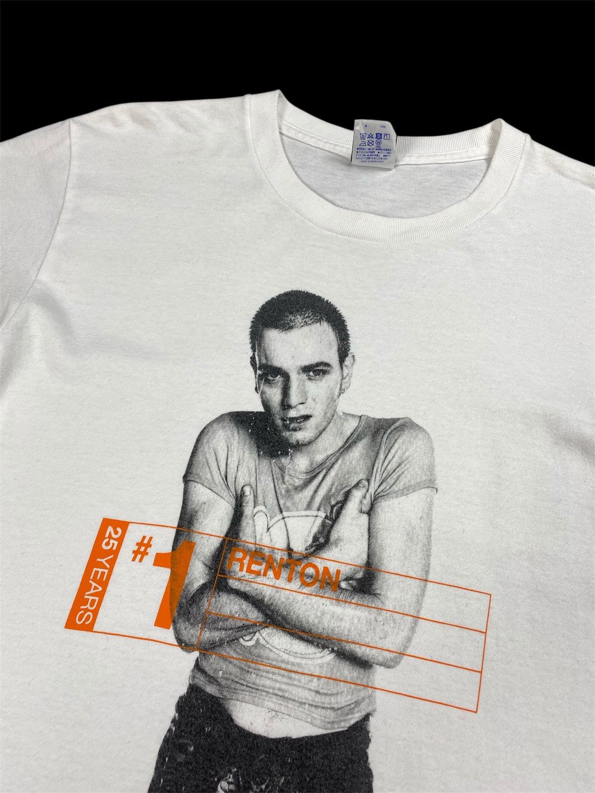 Vintage Trainspotting Renton Movie T-Shirt Size US M / EU 48-50 / 2 - 4 Thumbnail