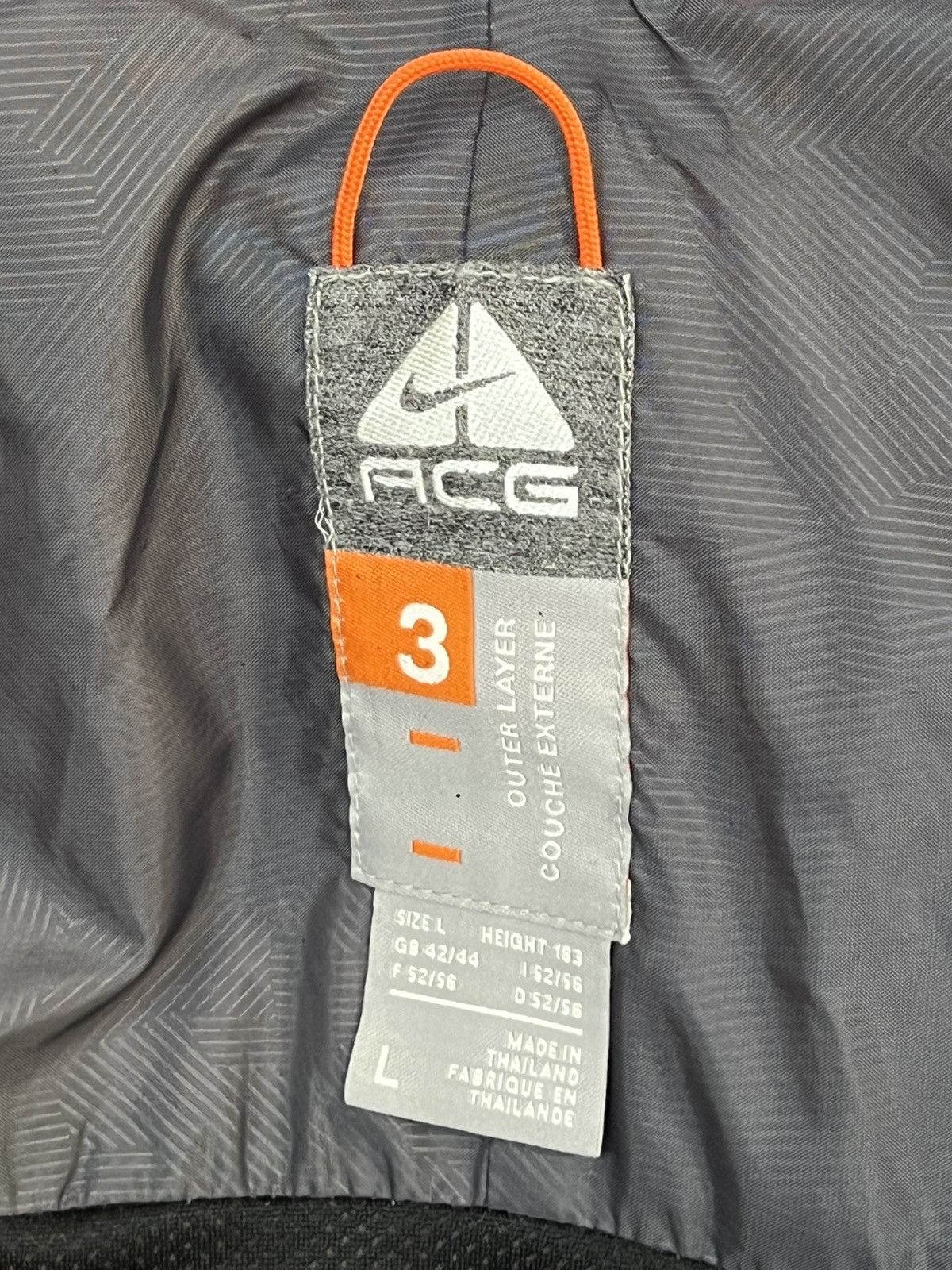Nike ACG vintage Nike ACG Gore-Tex mountain jacket - Red - Size L Size US L / EU 52-54 / 3 - 22 Thumbnail