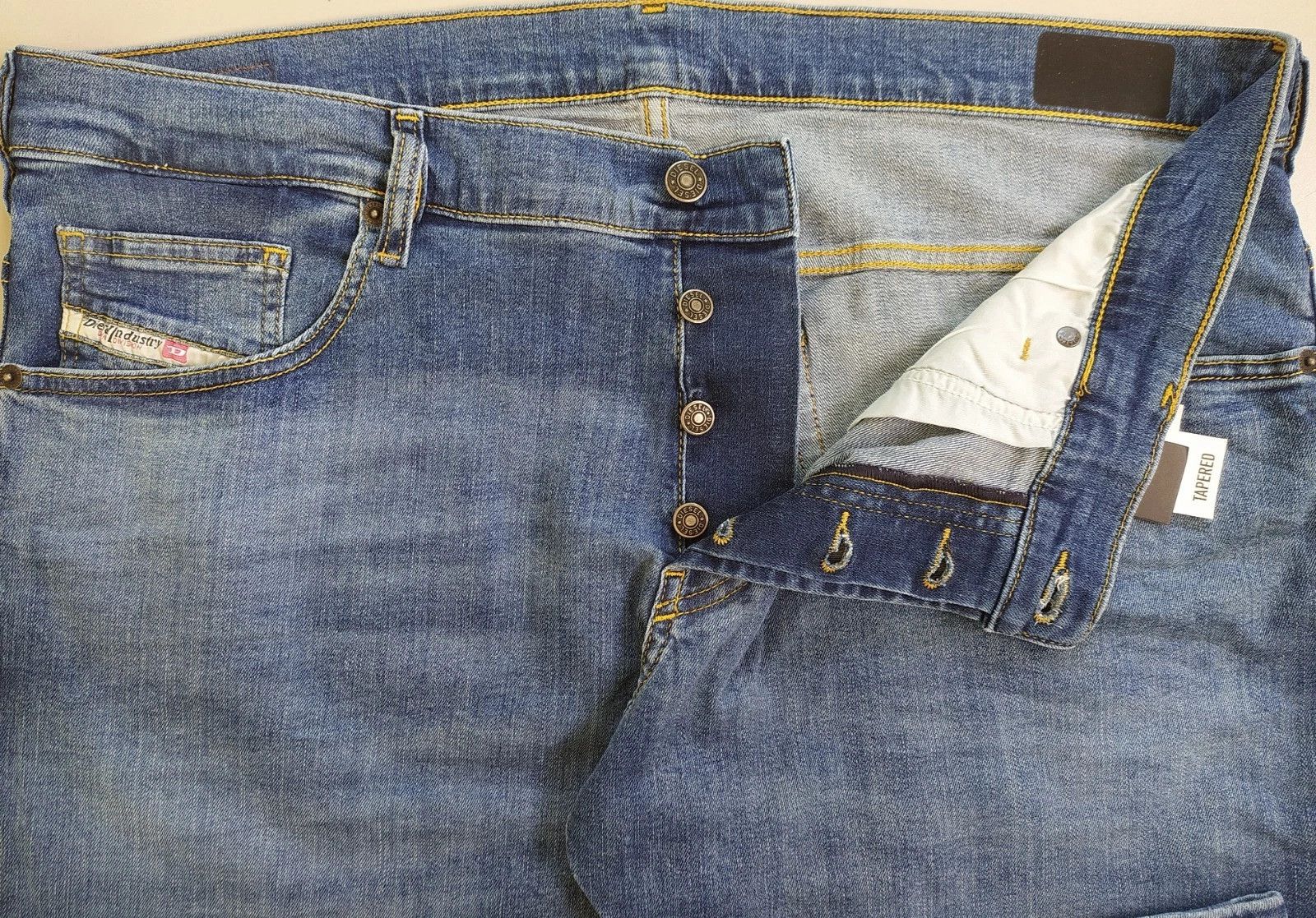 Diesel Diesel D-YENNOX L.30 MENS JEANS T/9881 Size US 36 / EU 52 - 5 Thumbnail