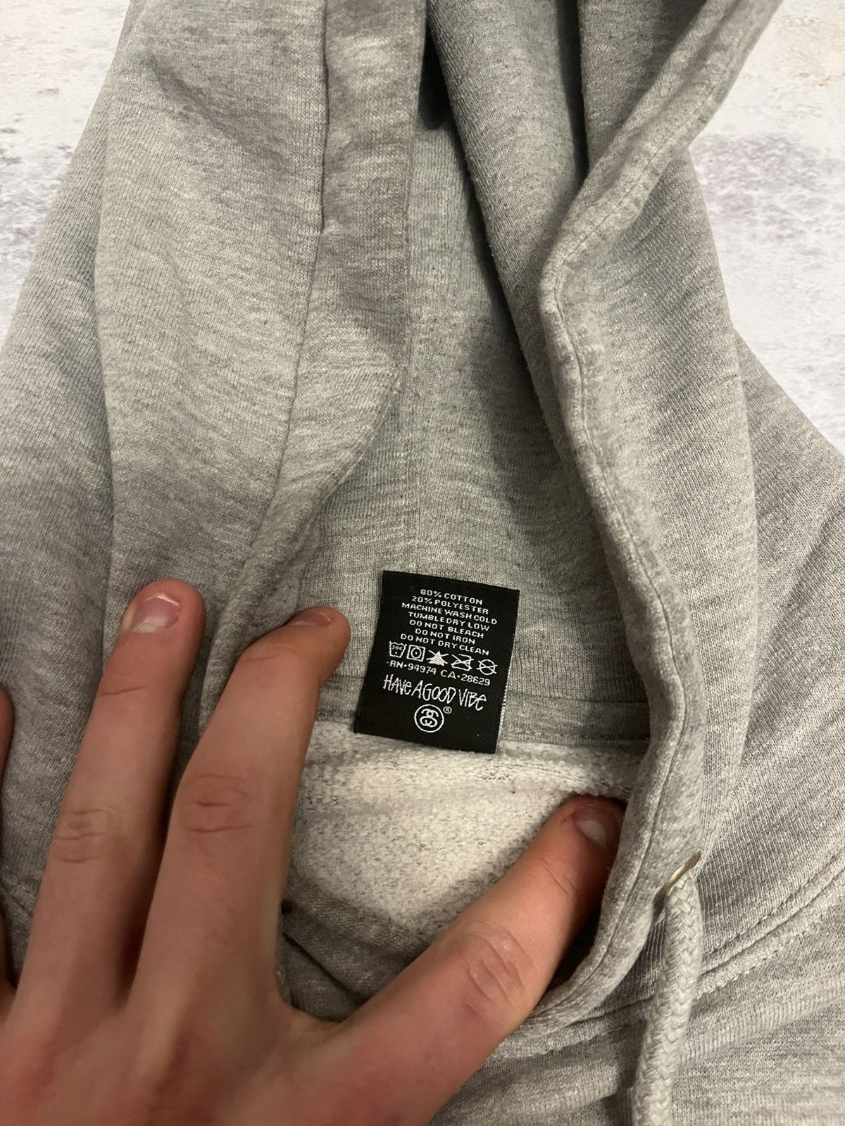 Stussy Stussy Logo Hoodie Size US XL / EU 56 / 4 - 7 Thumbnail