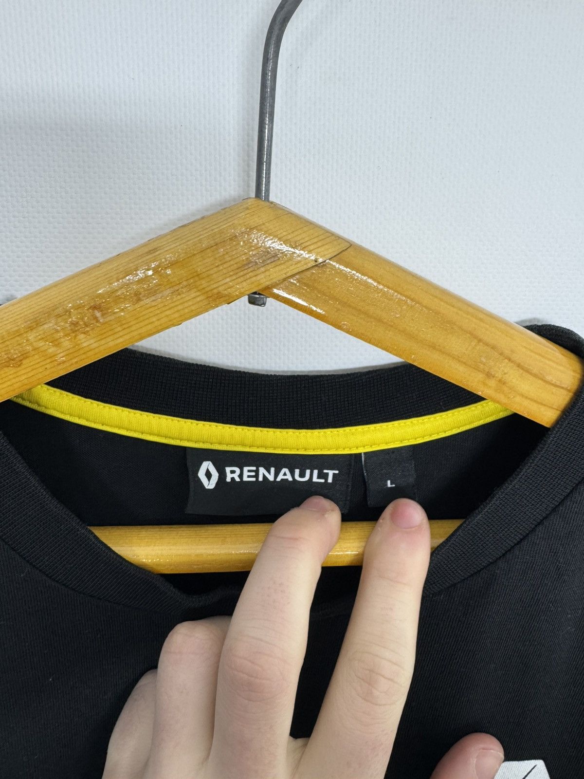 Vintage Infiniti Renault Racing Team Formula One Polo Shirt Jersey Size US L / EU 52-54 / 3 - 12 Thumbnail