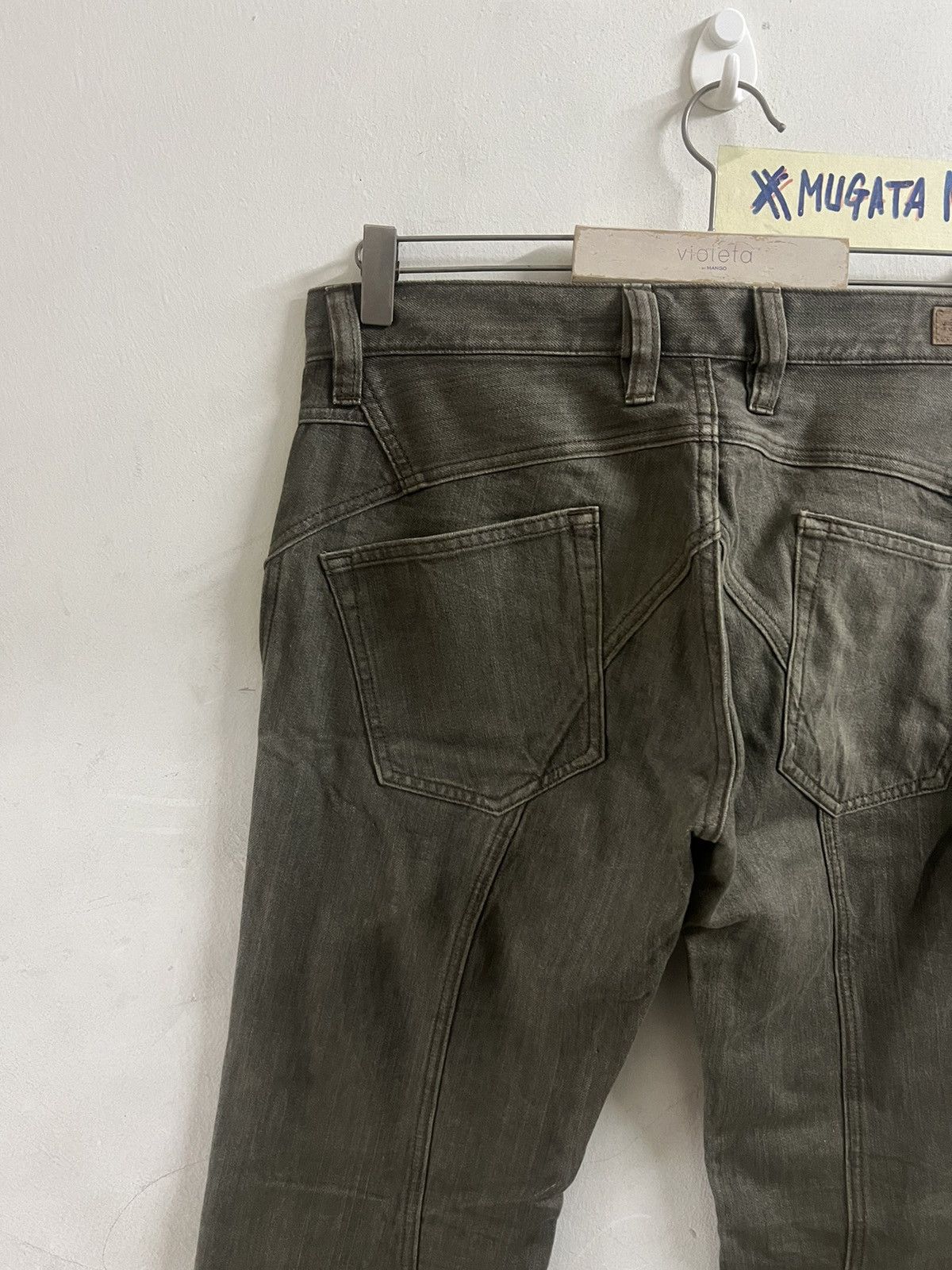 Hysteric Glamour × Japanese Brand JAPAN BRAND NICOLE CLUB DISTRESSED DENIM PANT Size US 32 / EU 48 - 13 Thumbnail