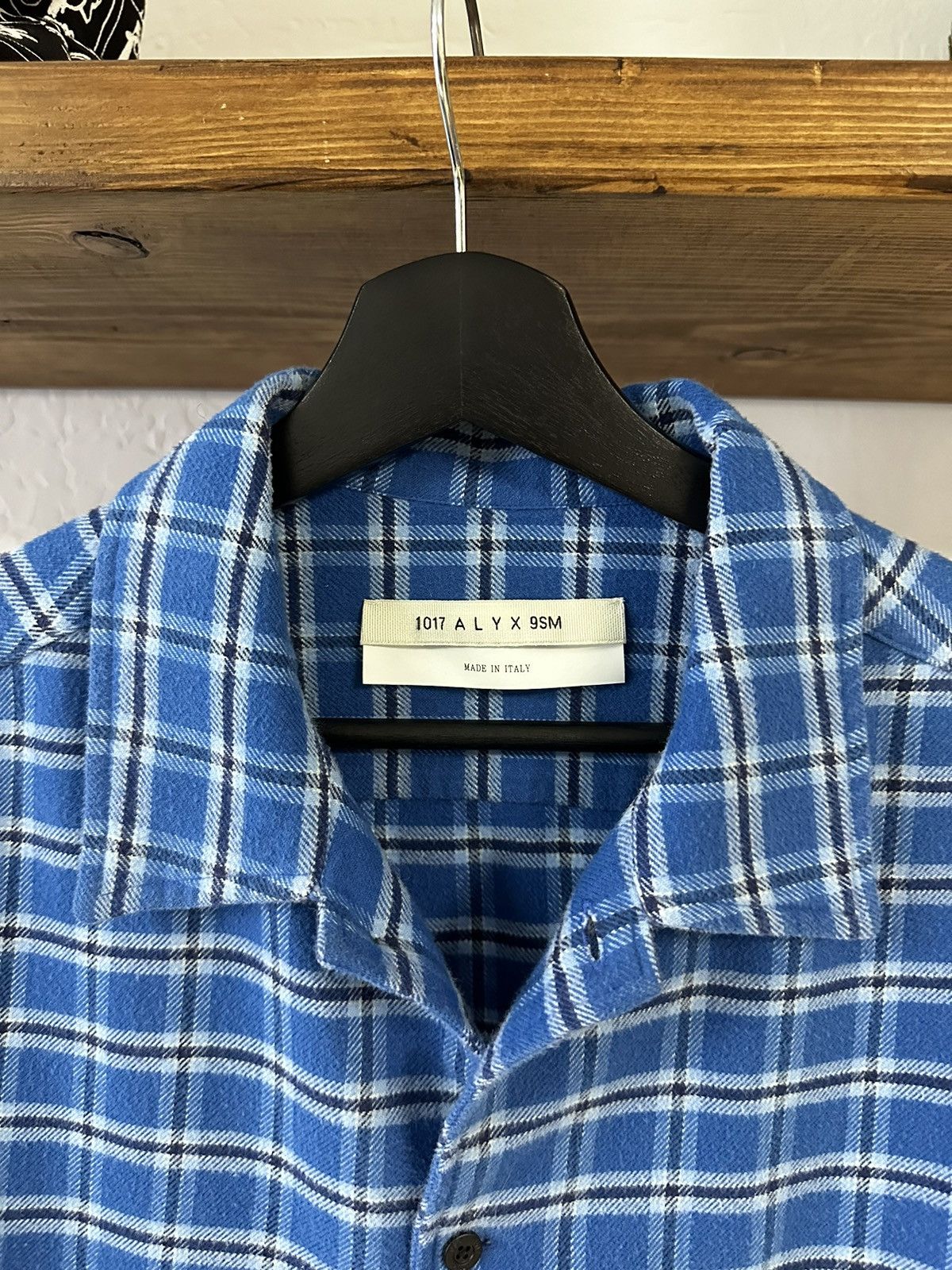 1017 ALYX 9SM 1017 ALYX 9SM logo-lettering Flannel Shirt Size US L / EU 52-54 / 3 - 3 Thumbnail
