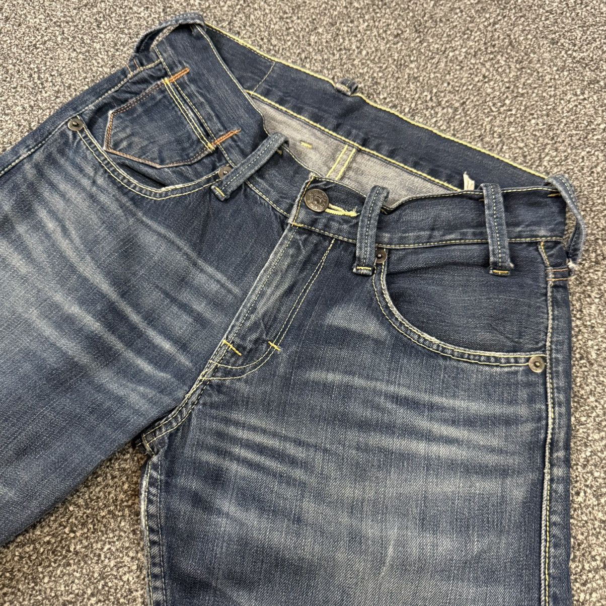 Engineered Garments × Levi's Vintage Y2K Levis 523 Flared Baggy Denim Size US 30 / EU 46 - 3 Thumbnail