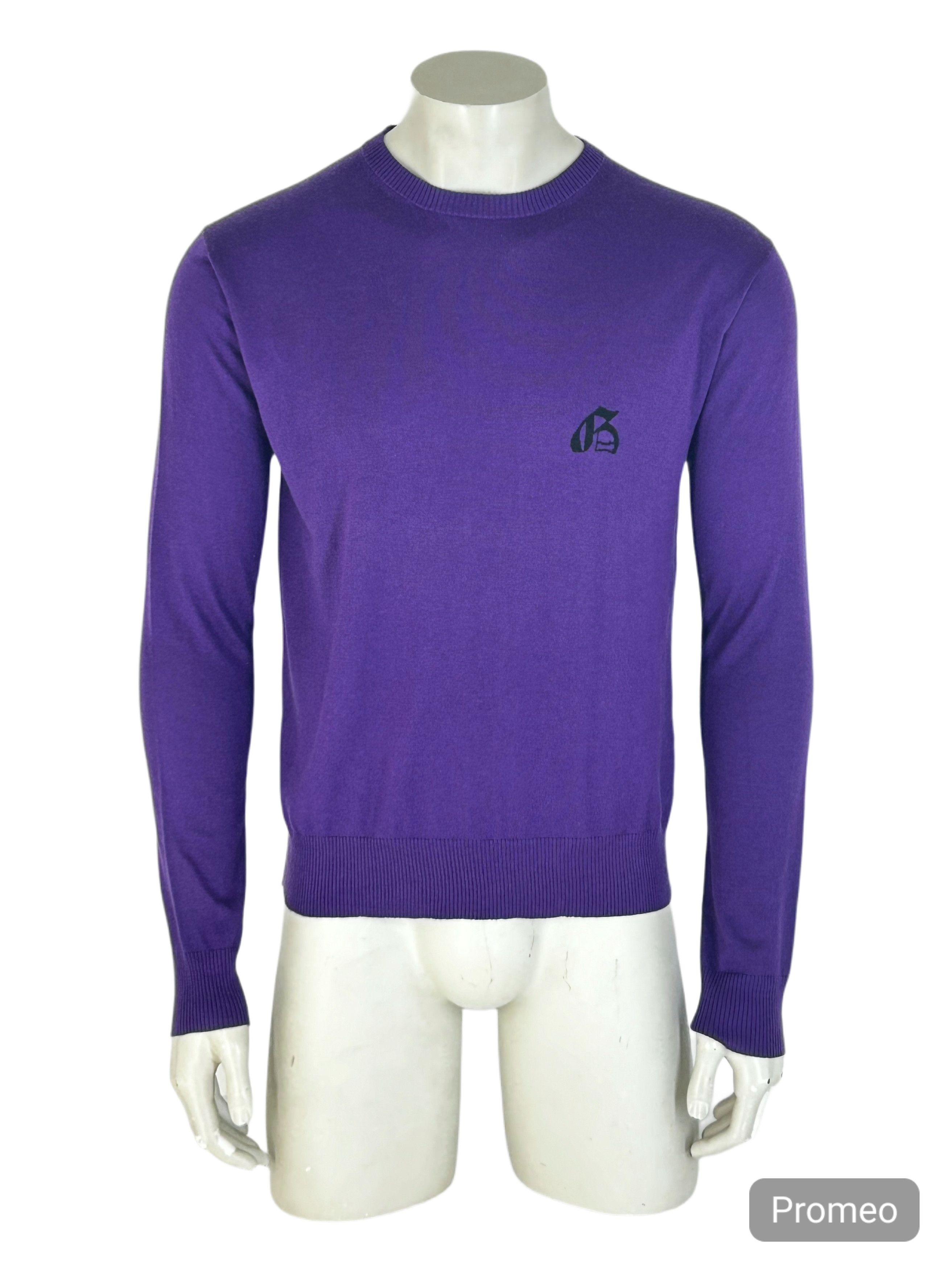 John Galliano John Galliano Silk/Cashmere Mix Crew Neck Knitted Jumper Size US L / EU 52-54 / 3 - 1 Thumbnail
