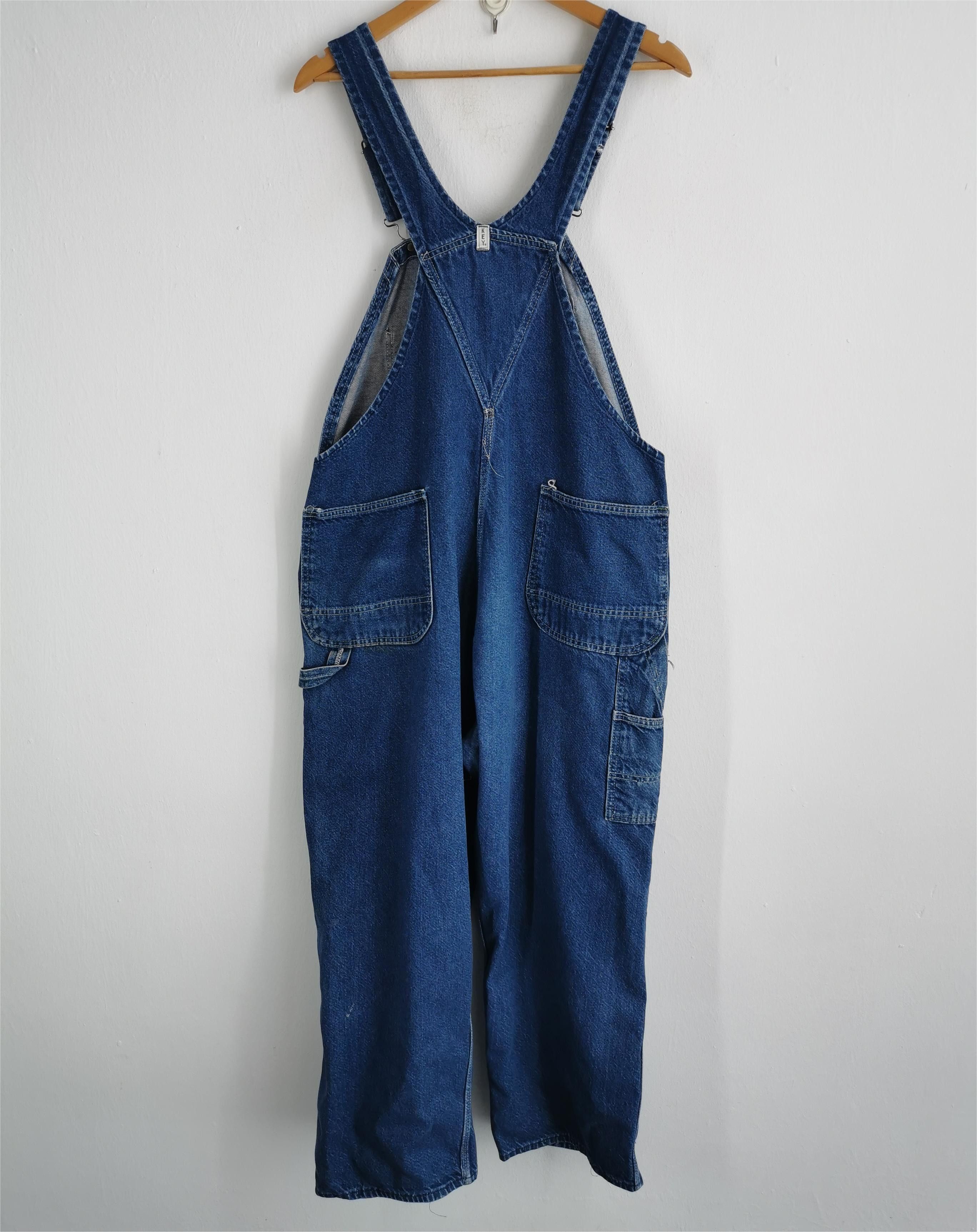 Vintage Vintage 90's Key Imperial Denim Overalls Made In Japan Size US 40 / EU 56 - 3 Thumbnail