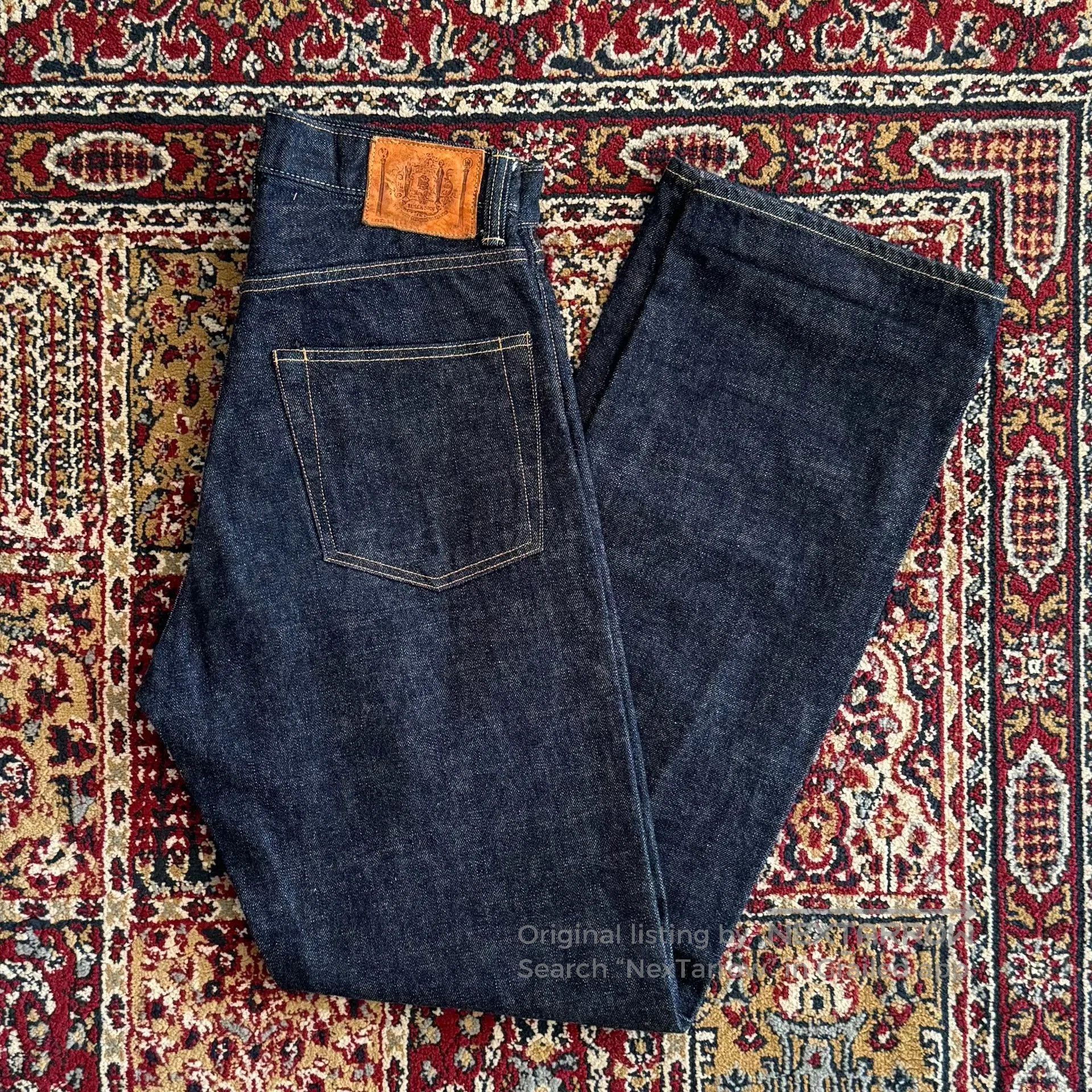 BLACK SIGN Black Sign Raw Denim Jeans. Size US 30 / EU 46 - 3 Thumbnail