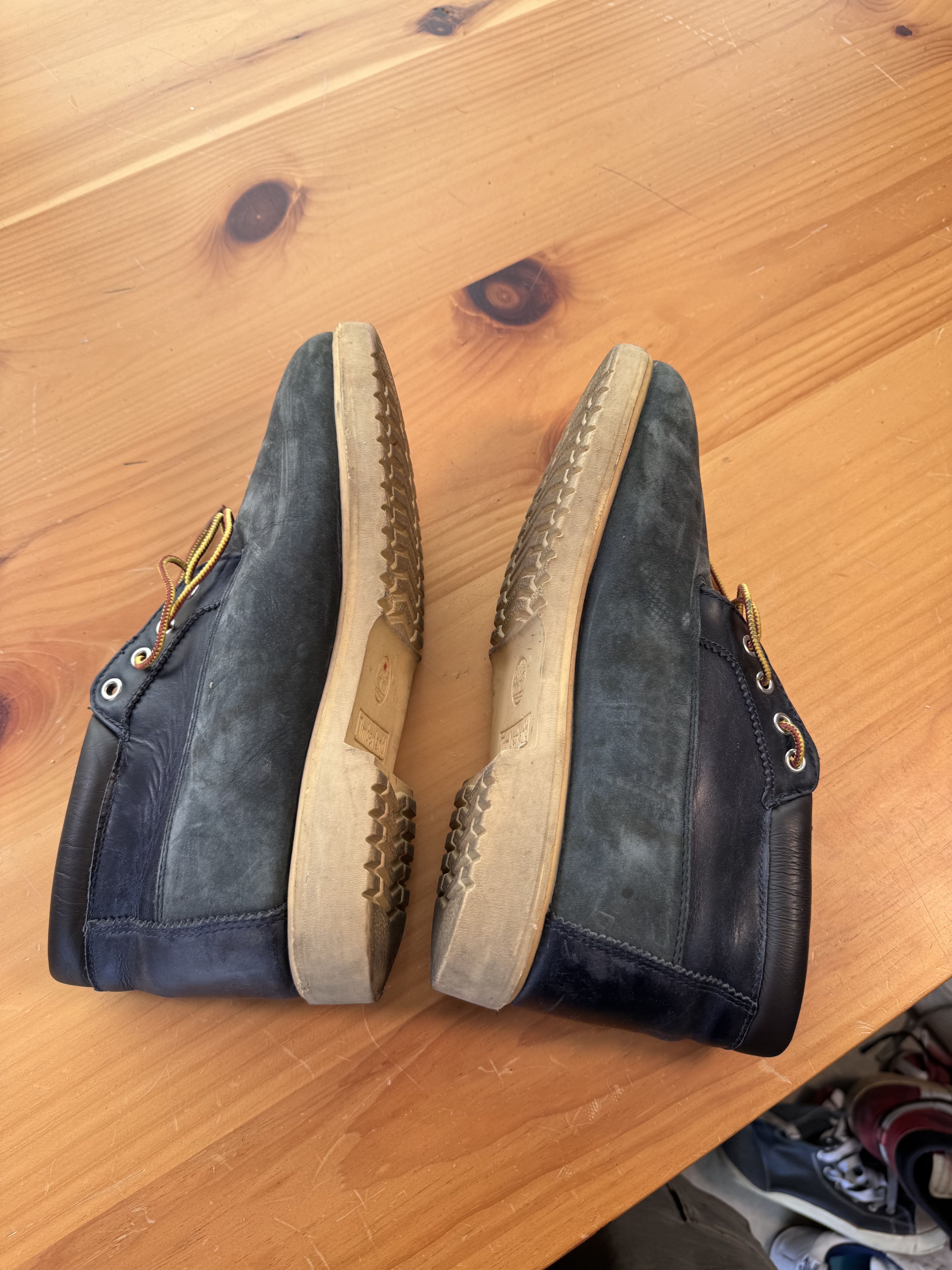 Supreme × Timberland Supreme FW2012 Timberland chukka mid navy blue Size US 9 / EU 42 - 6 Thumbnail