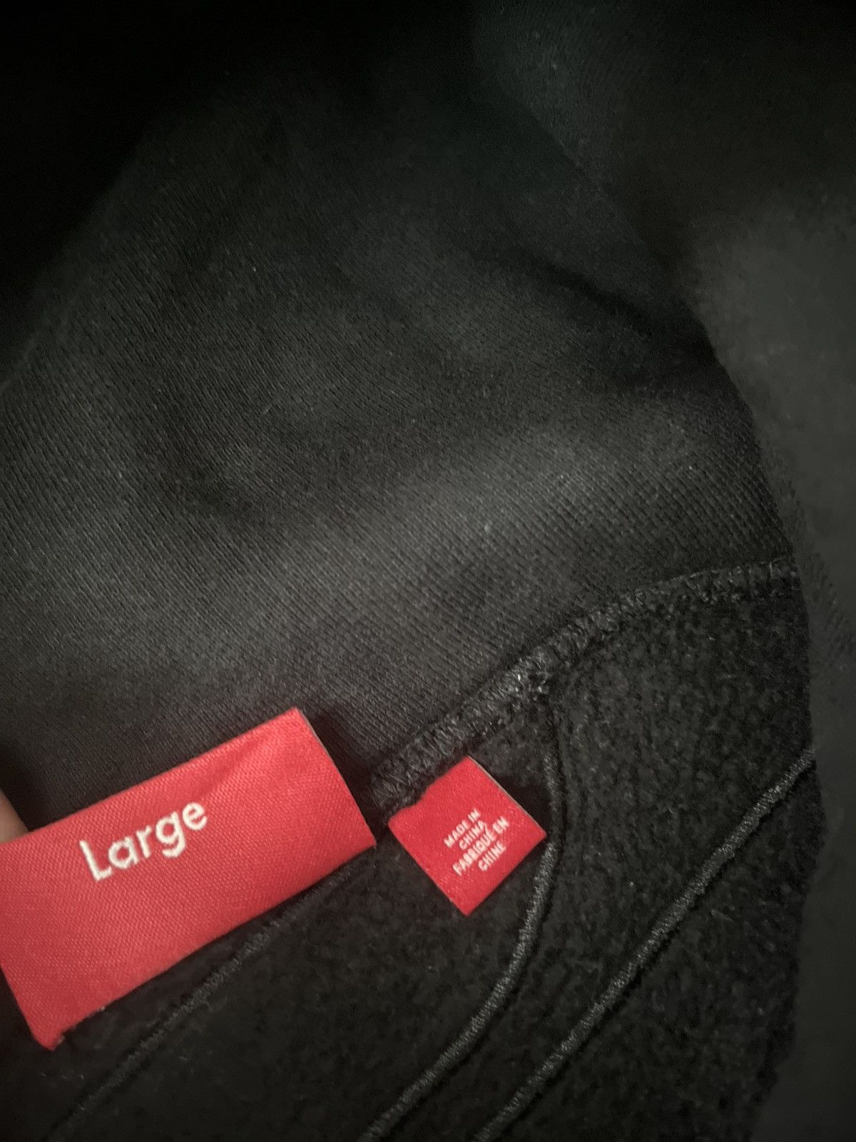 Supreme Supreme Satin Appliqué Hooded Sweatshirt Size US L / EU 52-54 / 3 - 16 Thumbnail