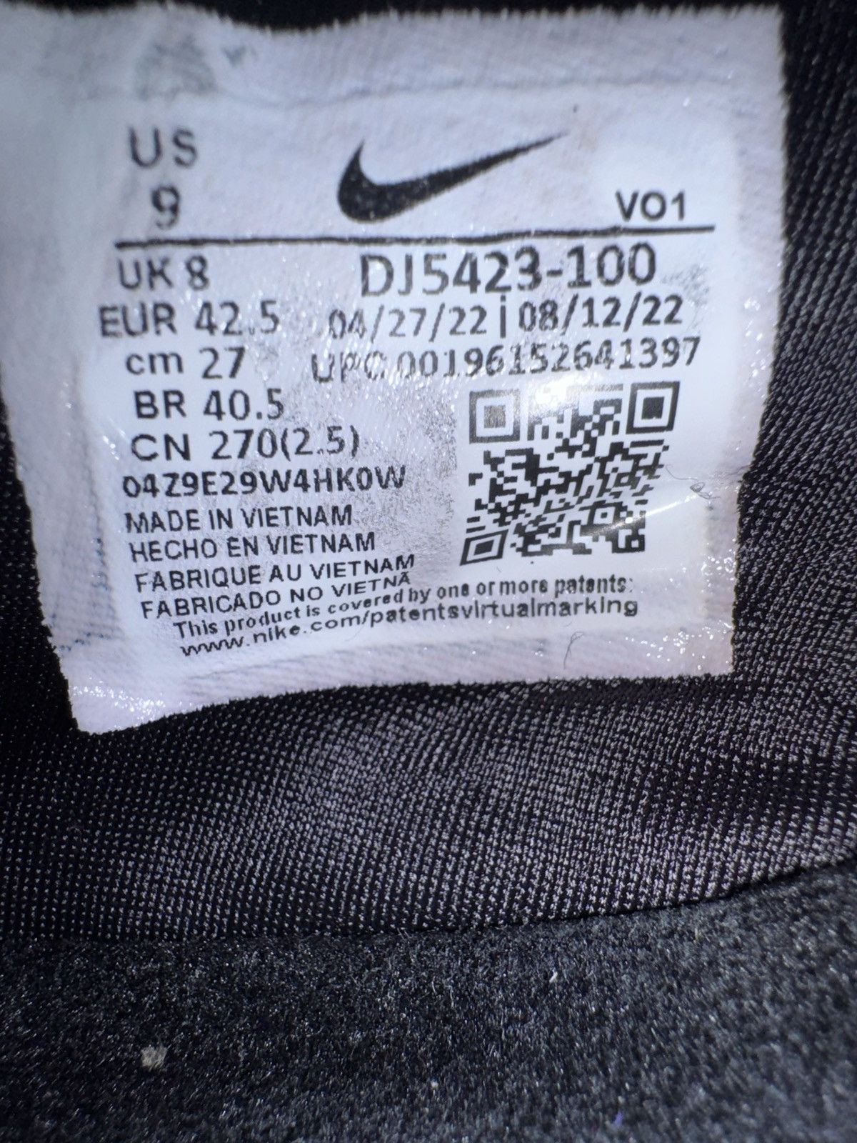Nike Nike LeBron 20 The Debut Men Sz 9 Size US 9 / EU 42 - 12 Thumbnail