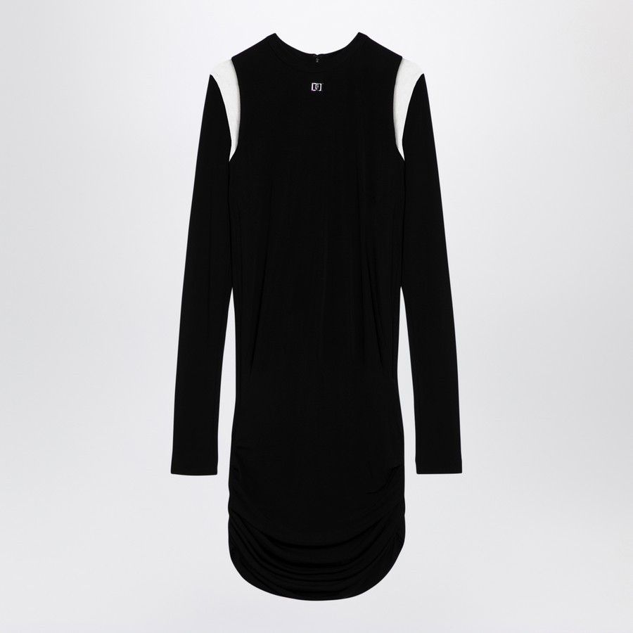 Dsquared2 o1d2blof0824 Mini Dress in Black Size S / US 4 / IT 40 - 1 Thumbnail
