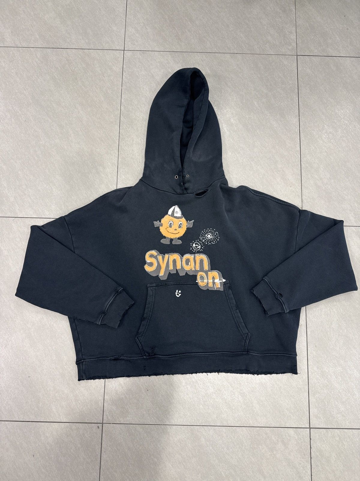 Paly Hollywood Paly Hollywood Orange Synanon Hoodie Size M/L Size US L / EU 52-54 / 3 - 1 Thumbnail