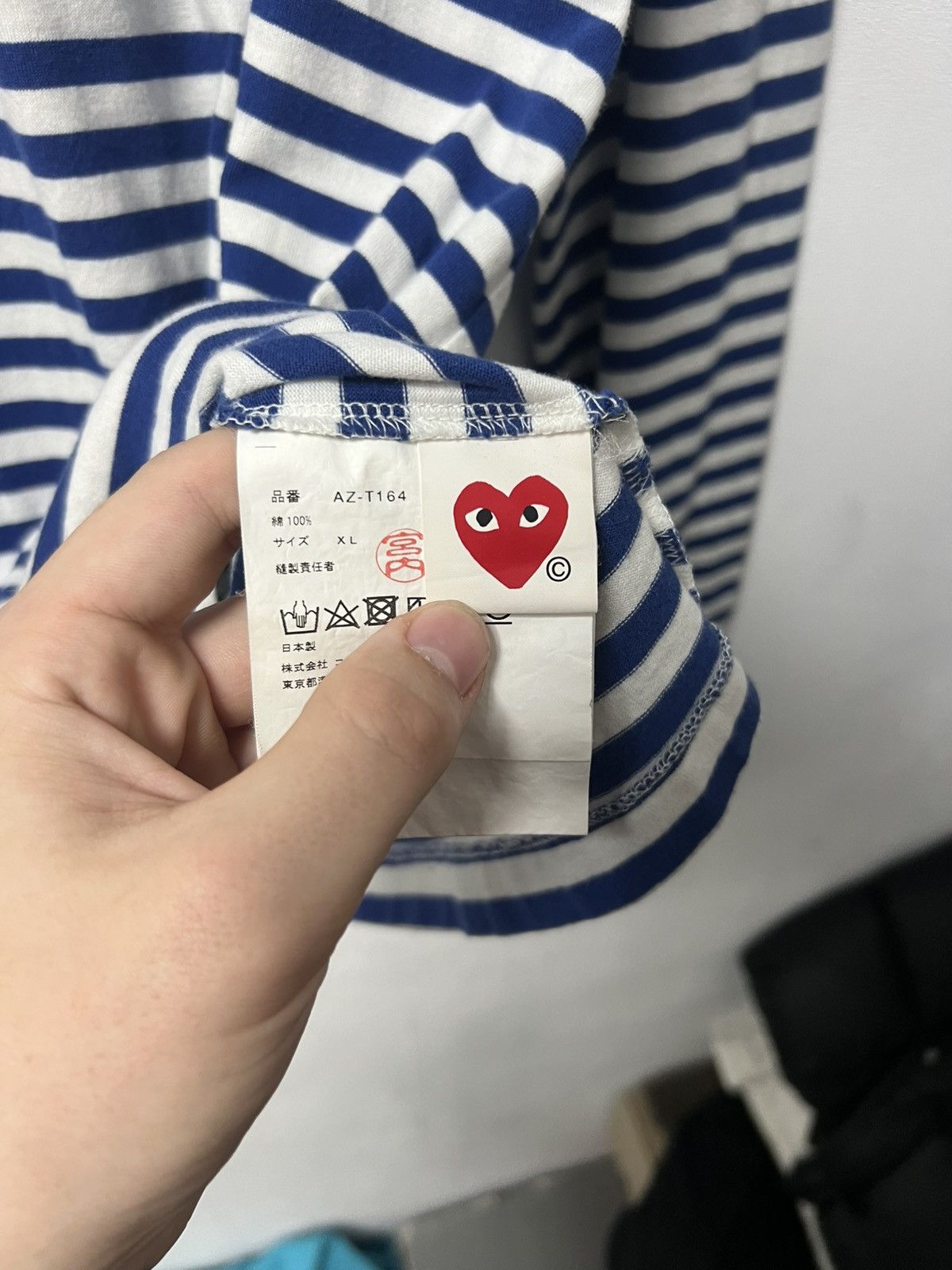 Comme des Garcons Long sleeve comme des garçons t shirt Size US XL / EU 56 / 4 - 5 Thumbnail