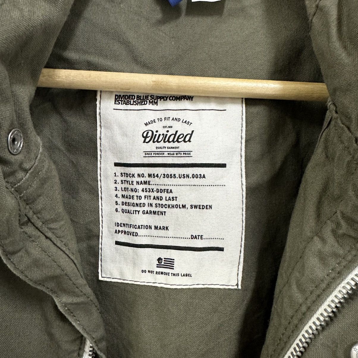 Japanese Brand × Vintage Vintage Divided H&M Jacket Zipper With Hoodies Size US M / EU 48-50 / 2 - 6 Thumbnail