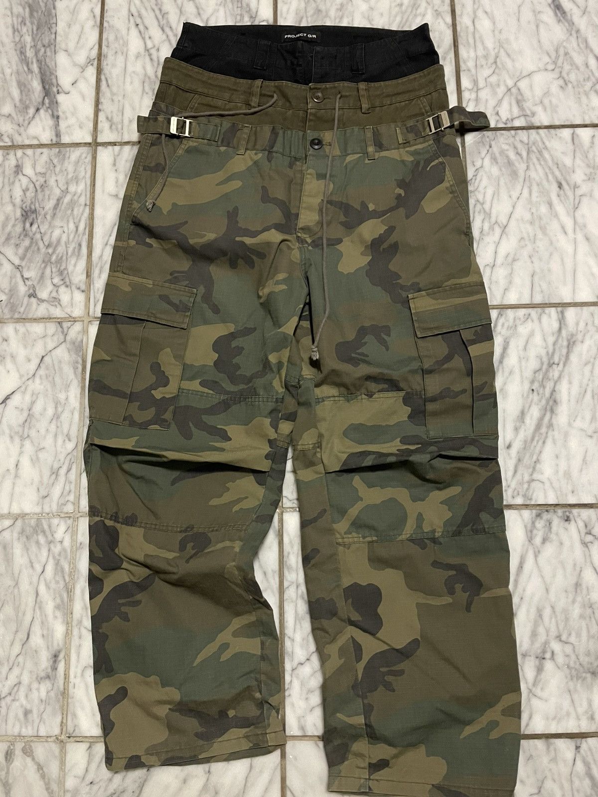 PROJECT G/R Project GR 3 Layer Pants | Grailed