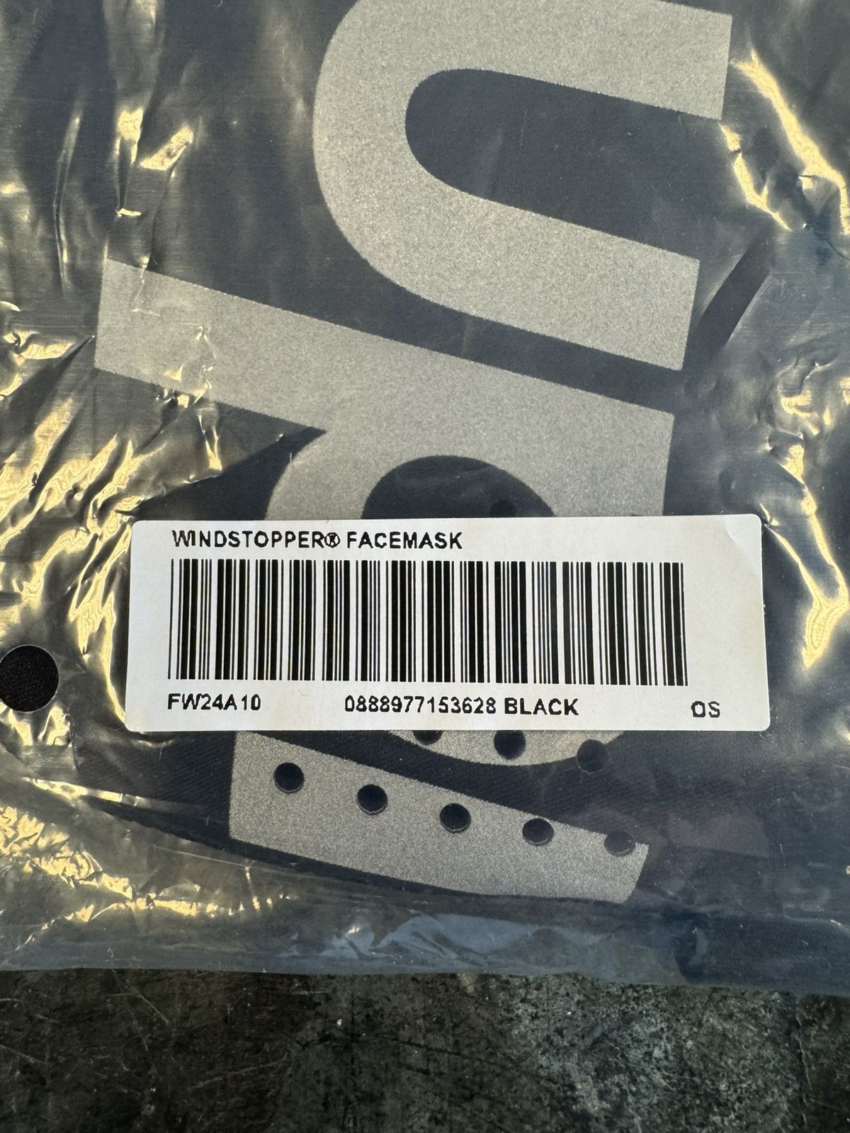Supreme Supreme Windstopper Mask Size ONE SIZE - 2 Thumbnail