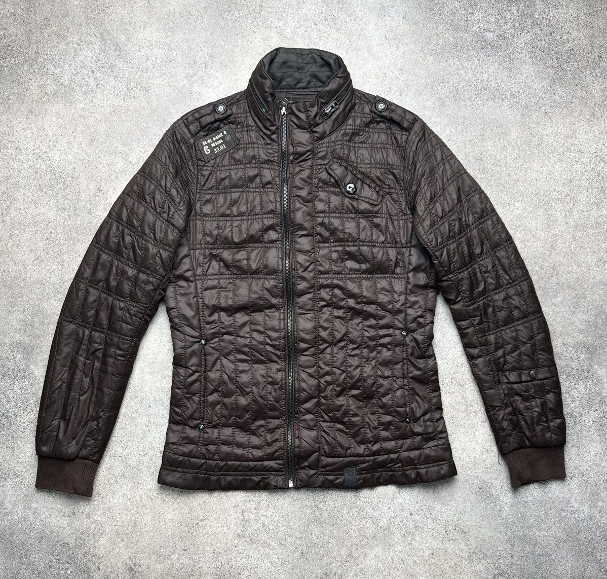 G-Star G-Star Raw vintage quilted biker jacket Size M / US 6-8 / IT 42-44 - 1 Thumbnail