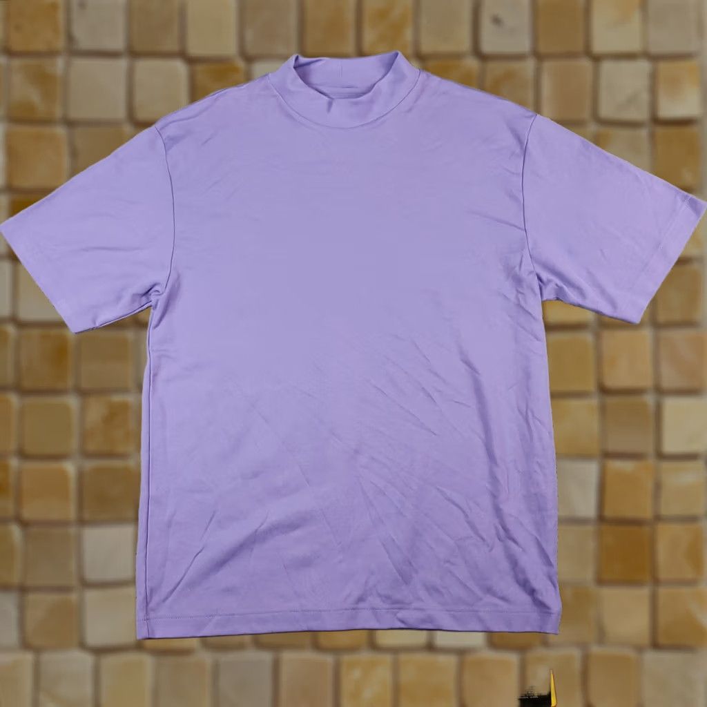 Vintage VINTAGE Titania Purple Wicking SPF Sun Shirt Mock Neck Size M T-Shirt Top Women Short Sleeve Outdoor Retro 90s Casual Shirt Size M / US 6-8 / IT 42-44 - 1 Thumbnail