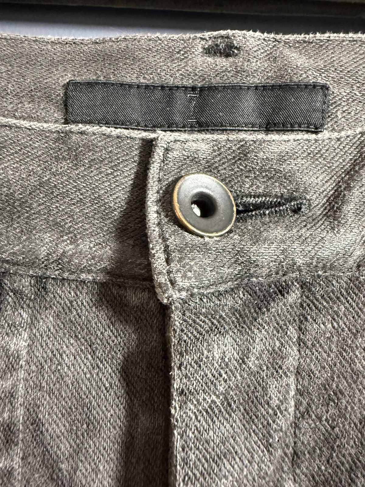Julius Julius [rare] sample black waxed denim pants Size US 30 / EU 46 - 4 Thumbnail