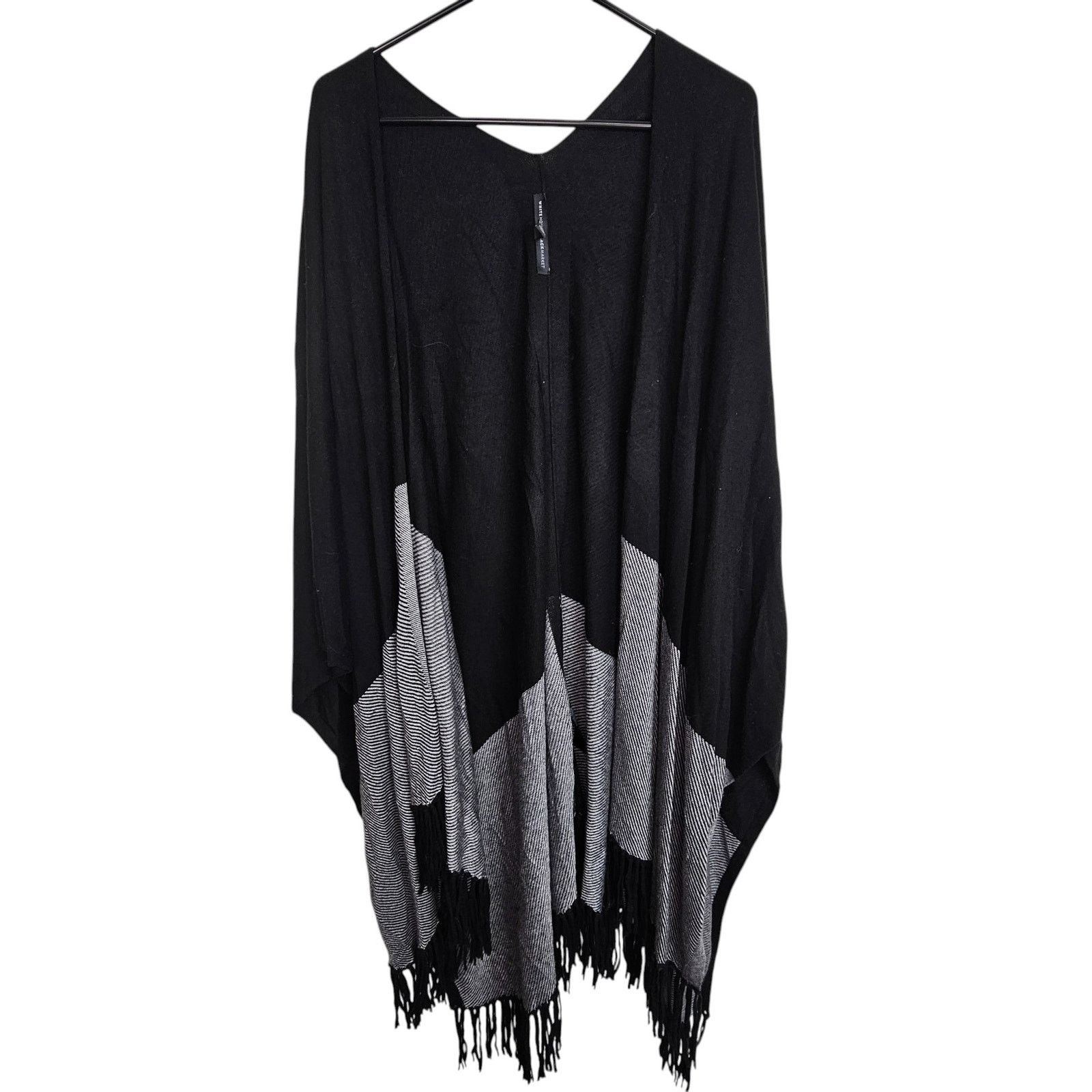 White House Black Market White House Black Market Wool Sweater Wrap Sz M/L Classic Size M / US 6-8 / IT 42-44 - 1 Thumbnail