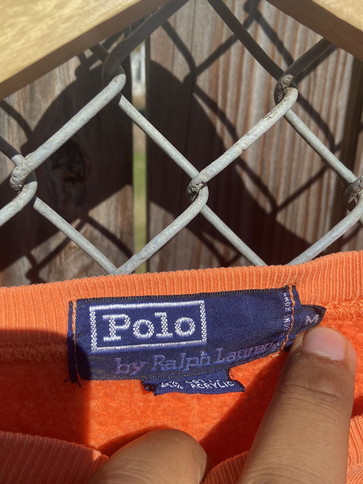 Polo Ralph Lauren × Vintage Vintage 90’s Polo Ralph Lauren Faded Essential Crewneck Size US M / EU 48-50 / 2 - 4 Thumbnail