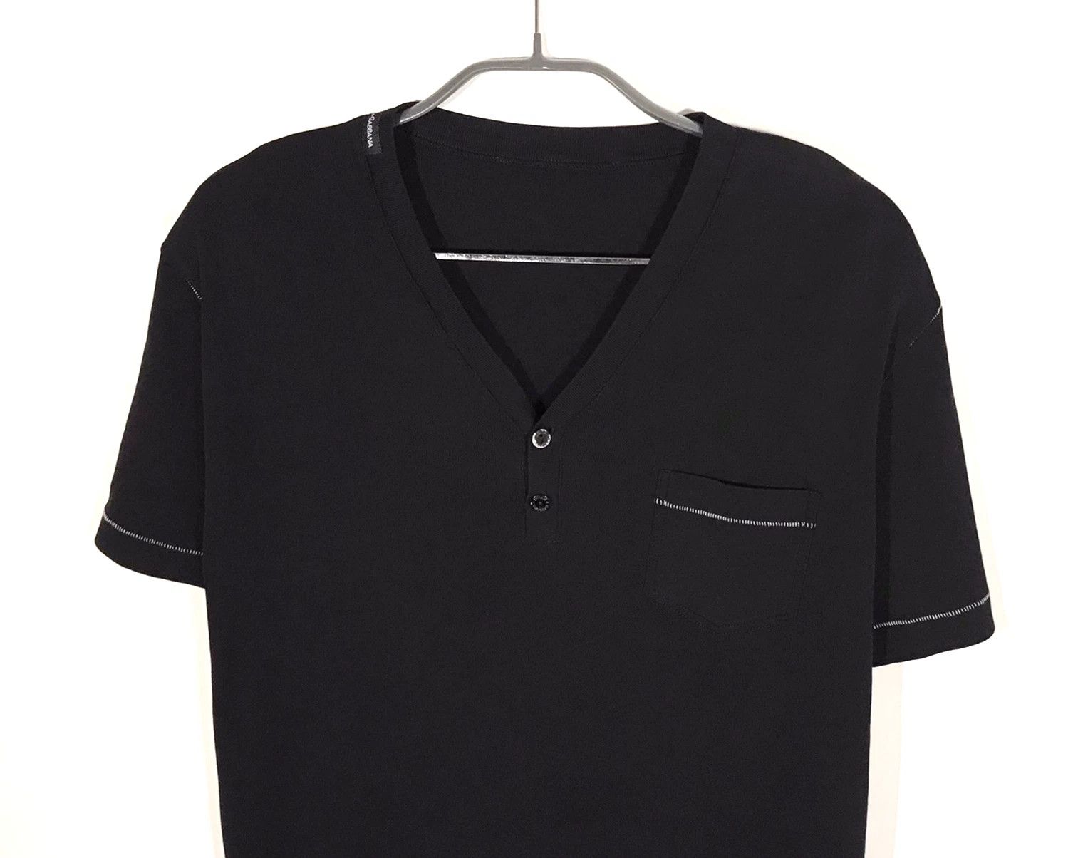 Dolce & Gabbana Dolce Gabbana D&G T-Shirt Pocket Stretching Men's L Size US L / EU 52-54 / 3 - 2 Thumbnail