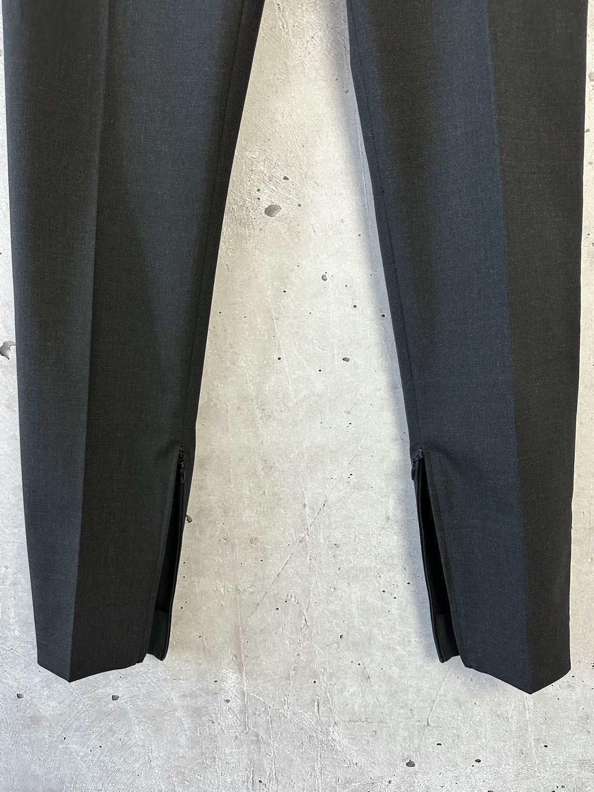 Dsquared2 D2 Dsquared2 Grey Wool Ankle Zip Made in Italy Pants Size 27" / US 4 / IT 40 - 4 Thumbnail
