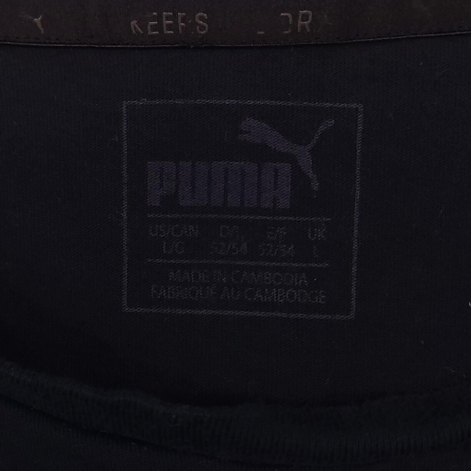 Puma Puma Casual Pullover T Shirt Adult Mens Size Large Black Size US L / EU 52-54 / 3 - 3 Thumbnail