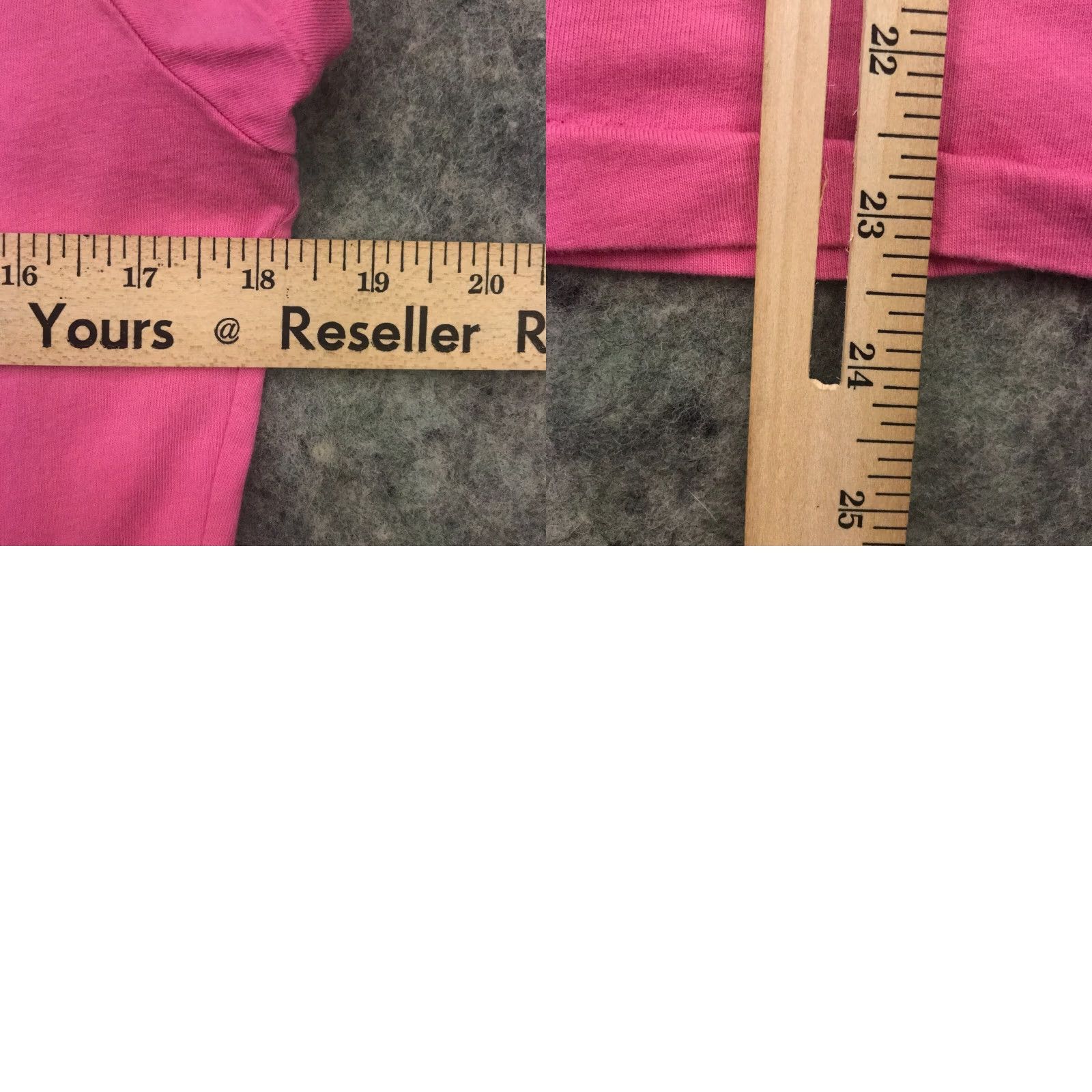 Ralph Lauren Polo Jeans Company Womens Shirt Large Pink Cotton Short Sleeve Round Neck Size L / US 10 / IT 46 - 8 Thumbnail