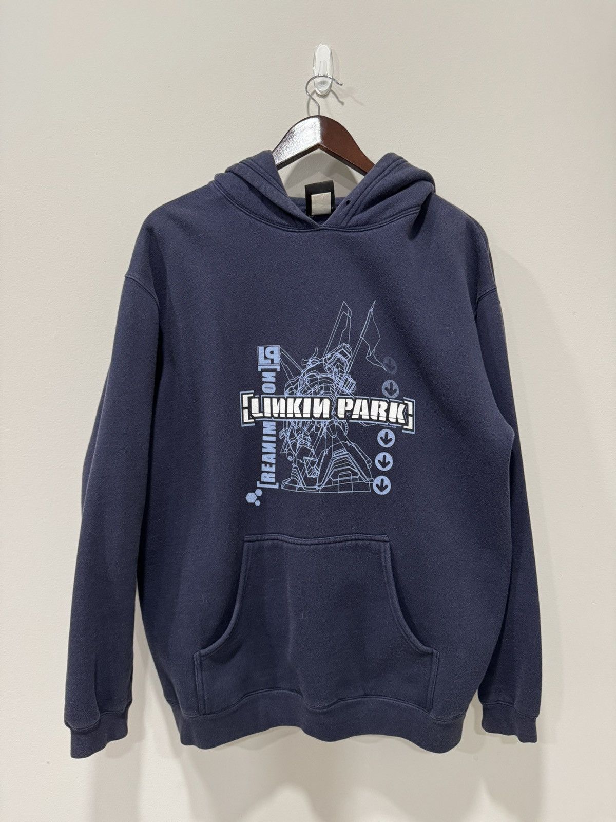 Band Tees × Vintage Vintage 2000s Linkin Park Reanimation Hoodie