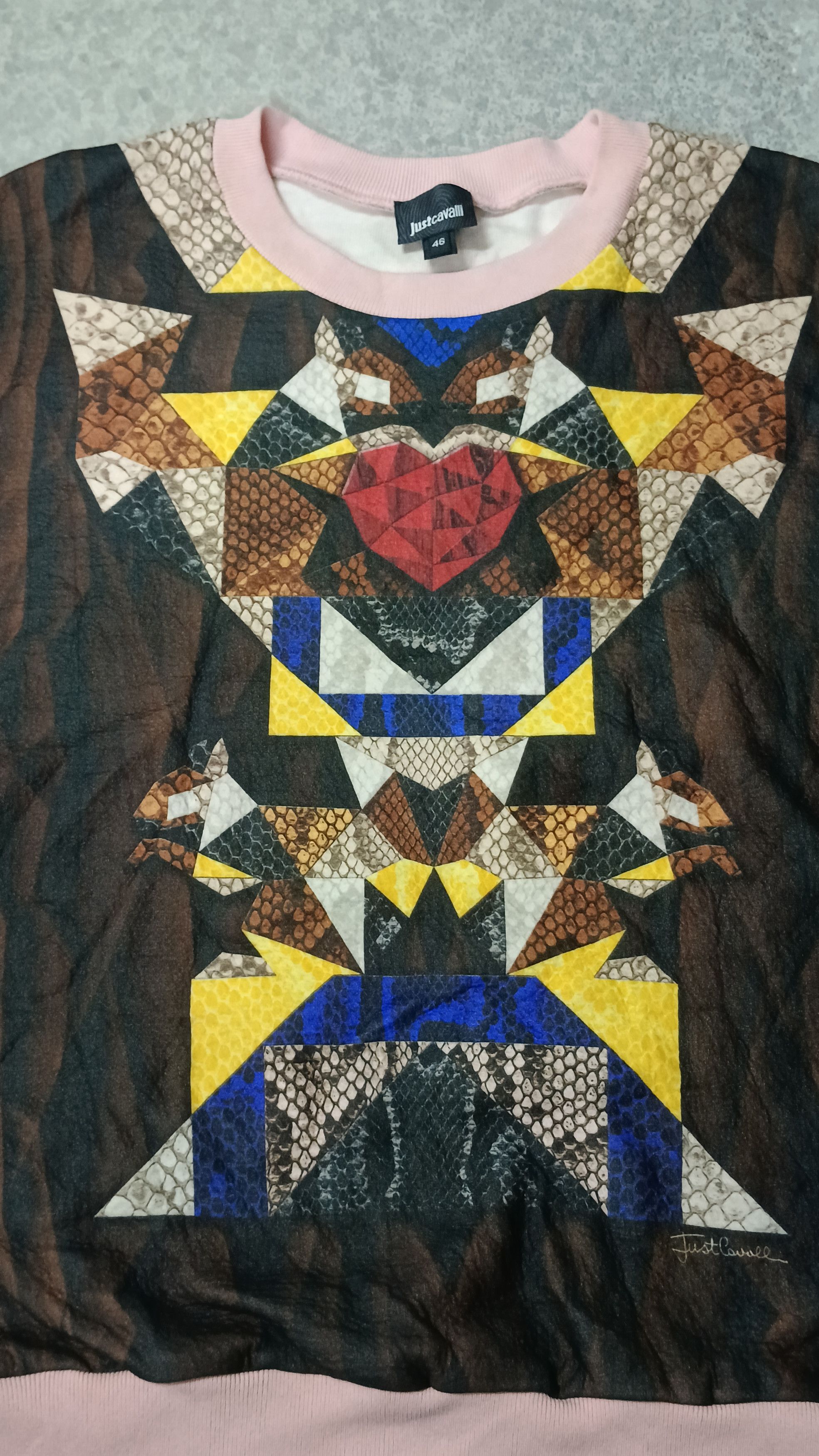 Just Cavalli × Vintage Rare Vintage Just Cavalli Sweater Size L / US 10 / IT 46 - 3 Thumbnail