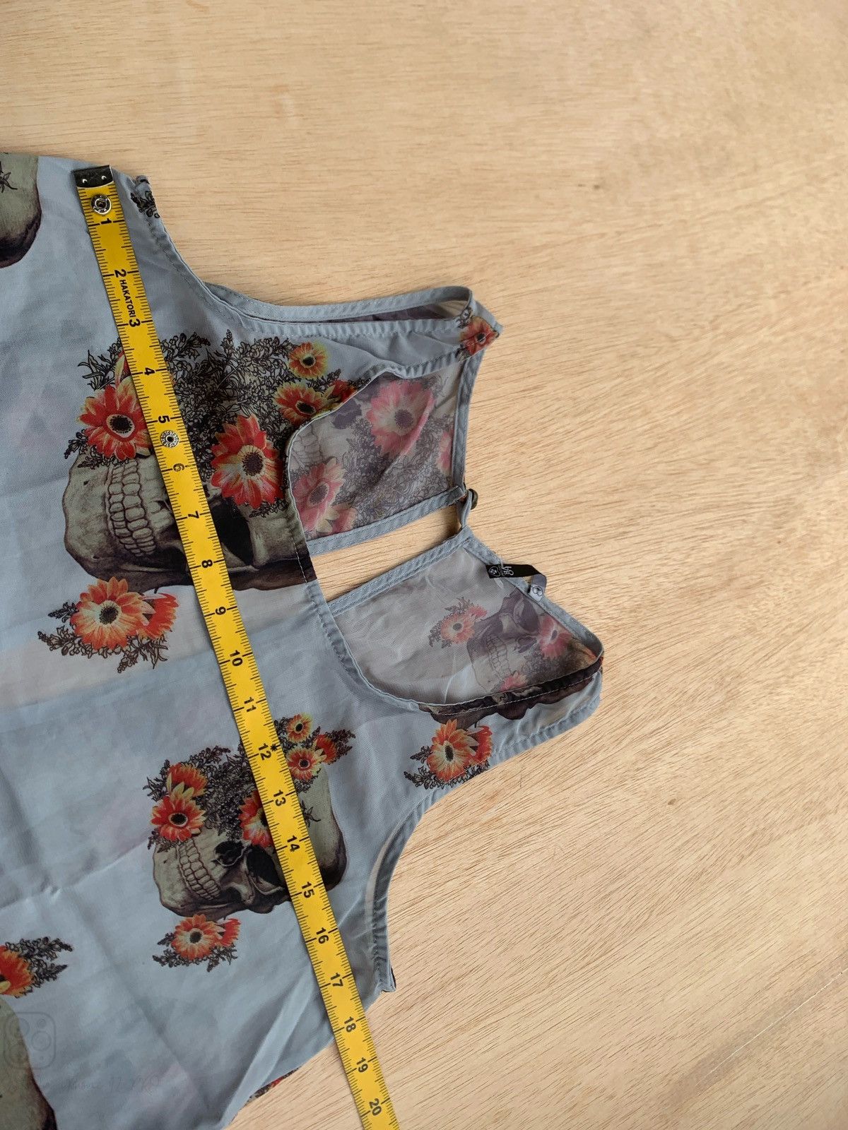 Hysteric Glamour × If Six Was Nine × Japanese Brand Y2k Poem Love Culture Skull back button Women's Size ONE SIZE - 11 Thumbnail