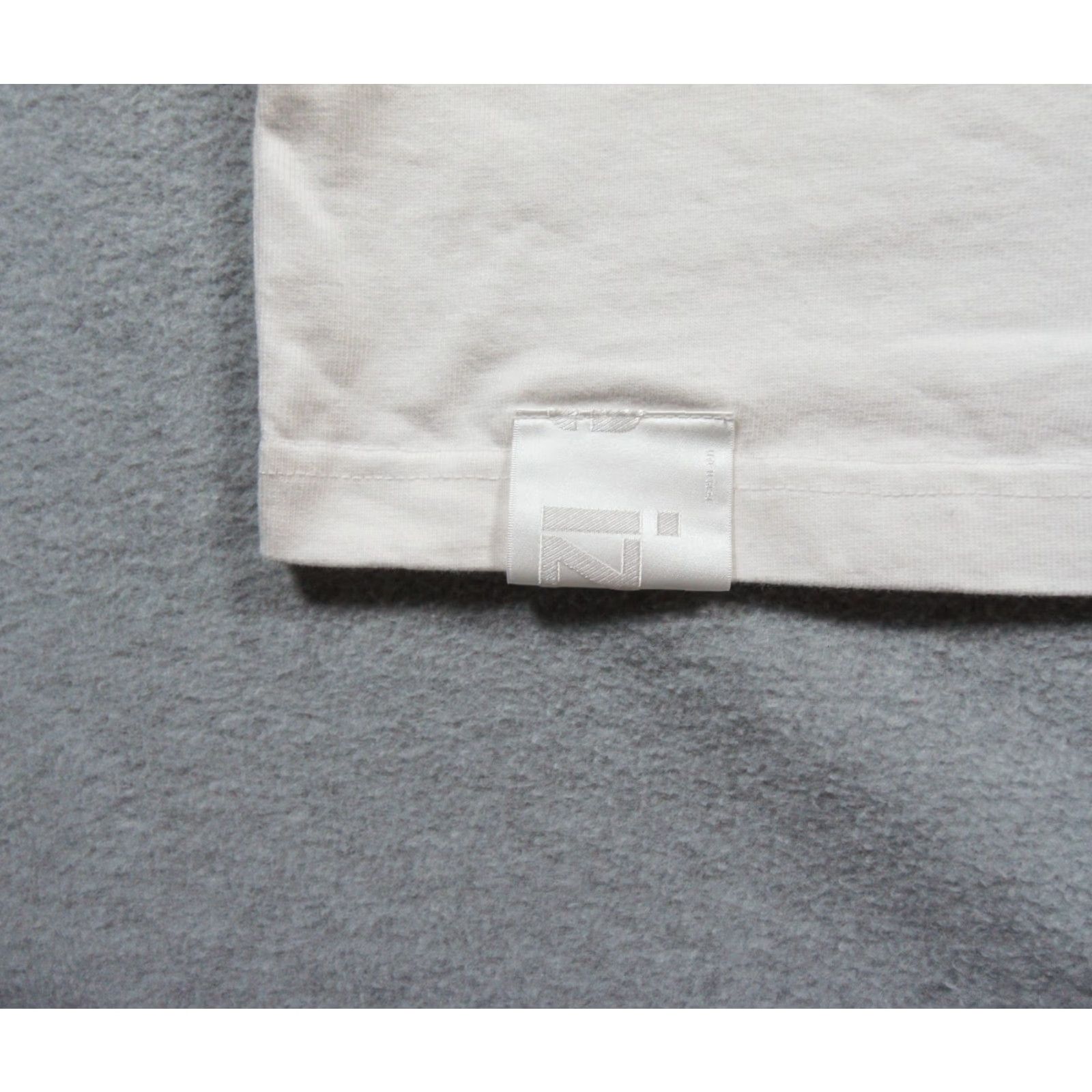 izzue Izzue Shirt Womens XS White Pocket Tee Cropped Short Sleeve Crew Neck Pullover T-Shirt Casual Ladies XS White Cotton Knit Cropped Fit All Seasons Size XS / US 0-2 / IT 36-38 - 3 Thumbnail