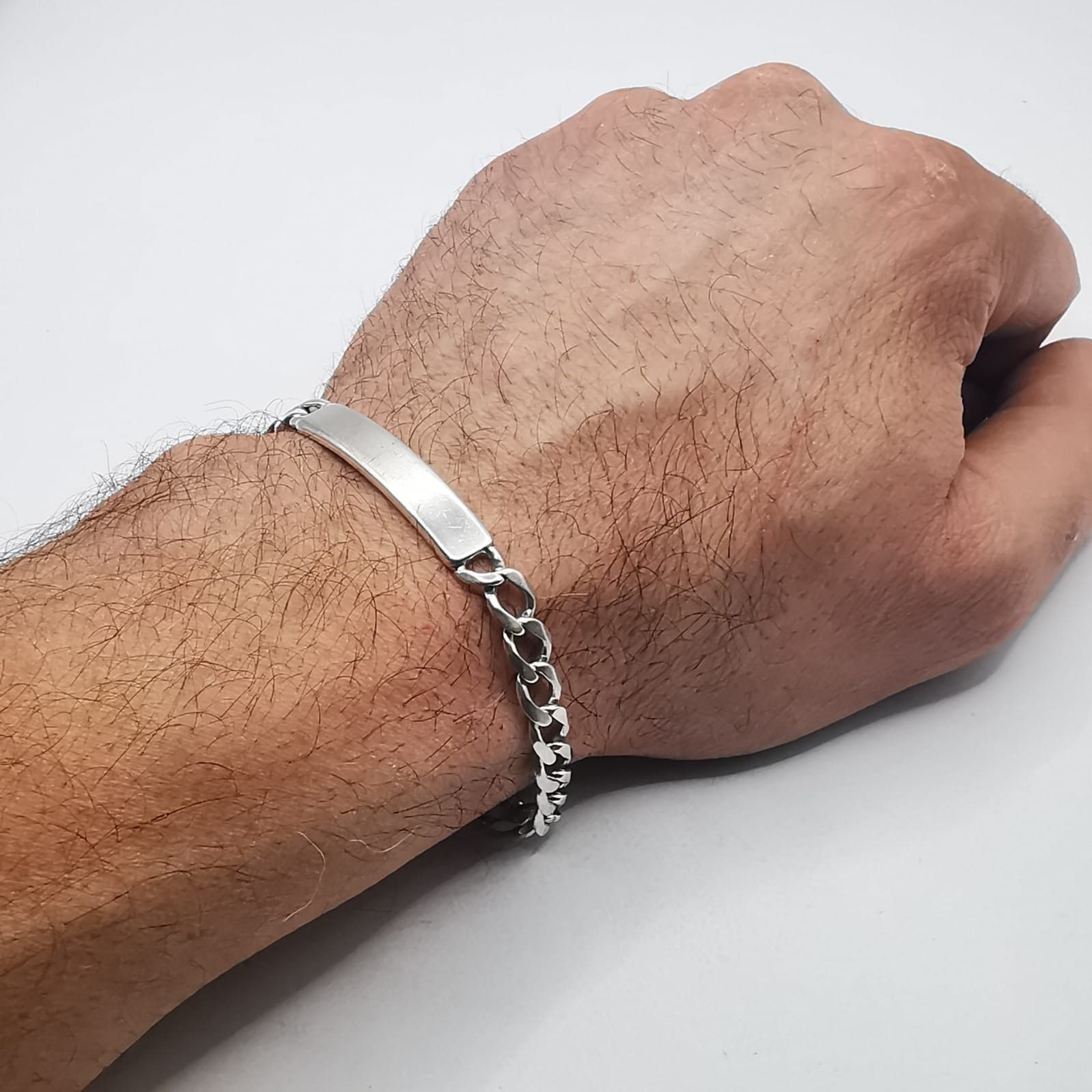 Sterling Silver × Vintage Vintage Bracelet Jewelry,925 Sterling Silver,Handmade 16,56g Size ONE SIZE - 4 Thumbnail